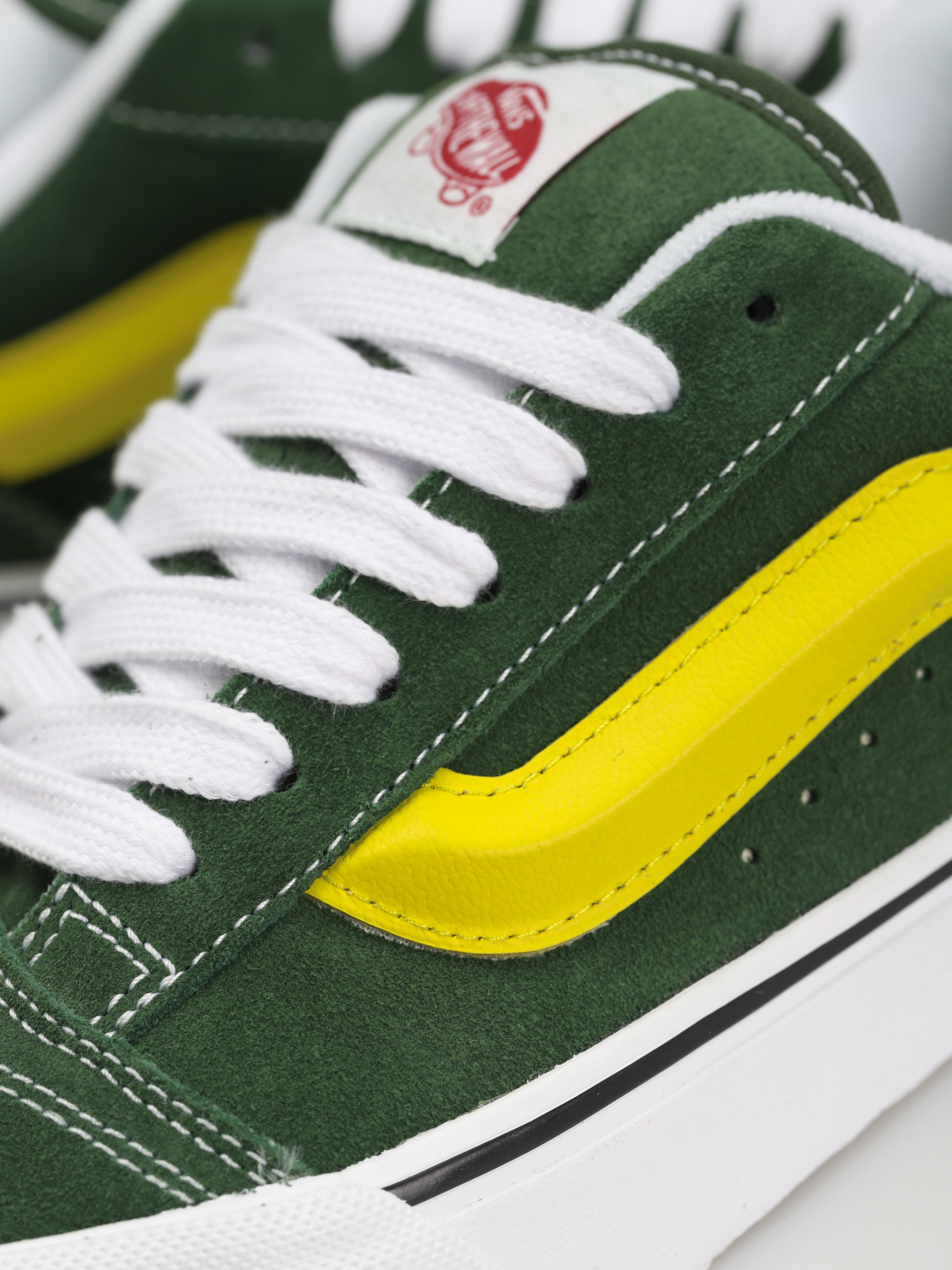 Boty Vans Knu Skool (green/true white)
