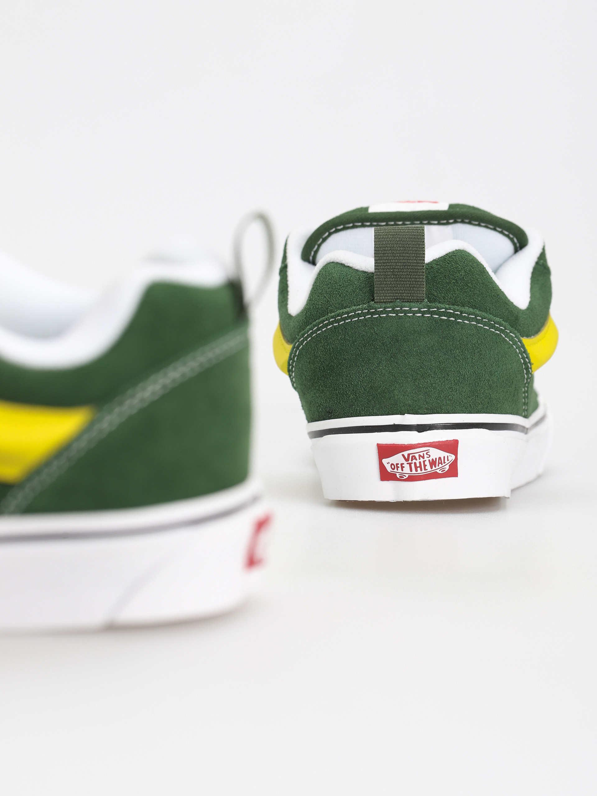 Boty Vans Knu Skool (green/true white)