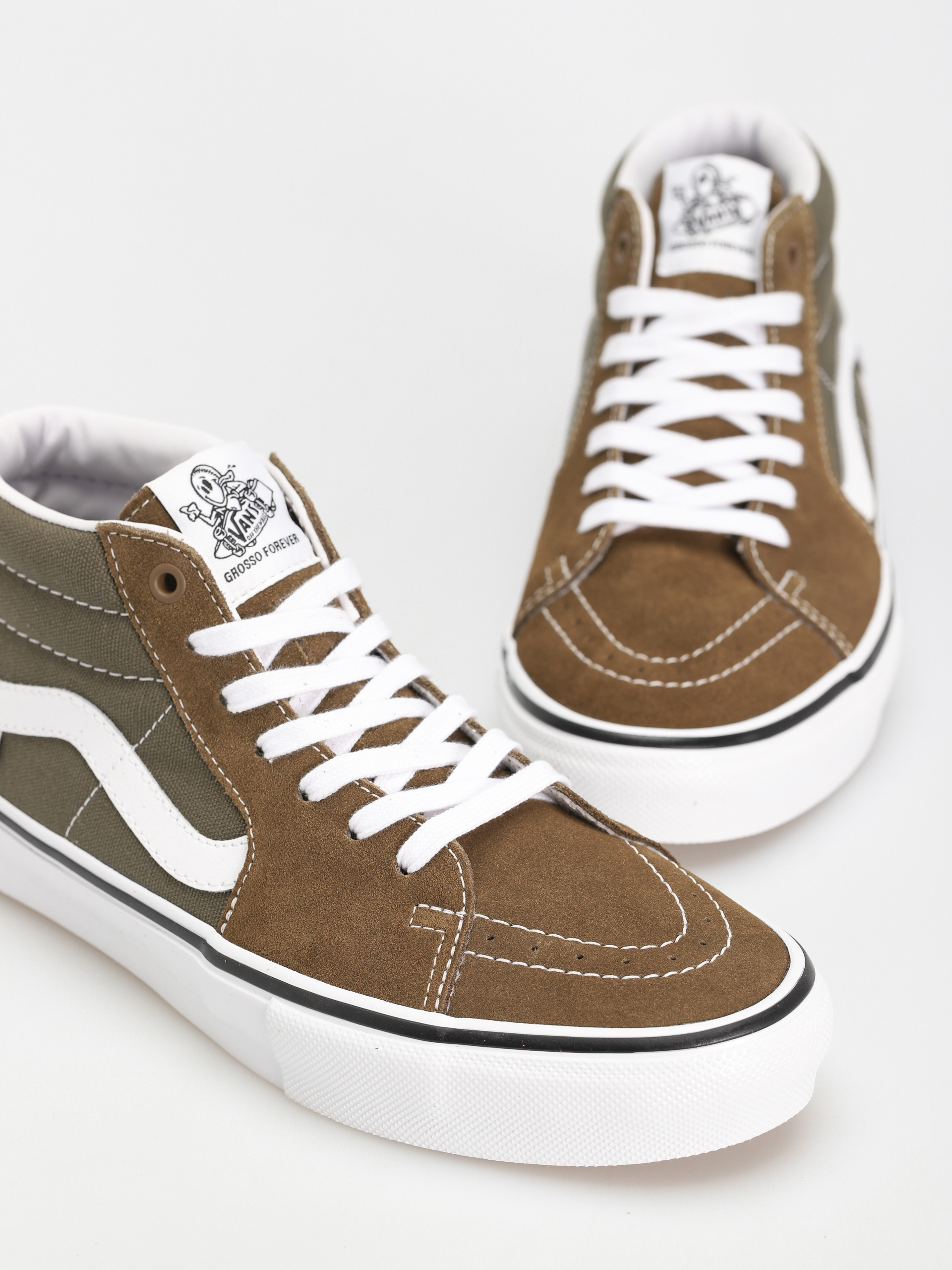 Boty Vans Skate Grosso Mid (fatigue)