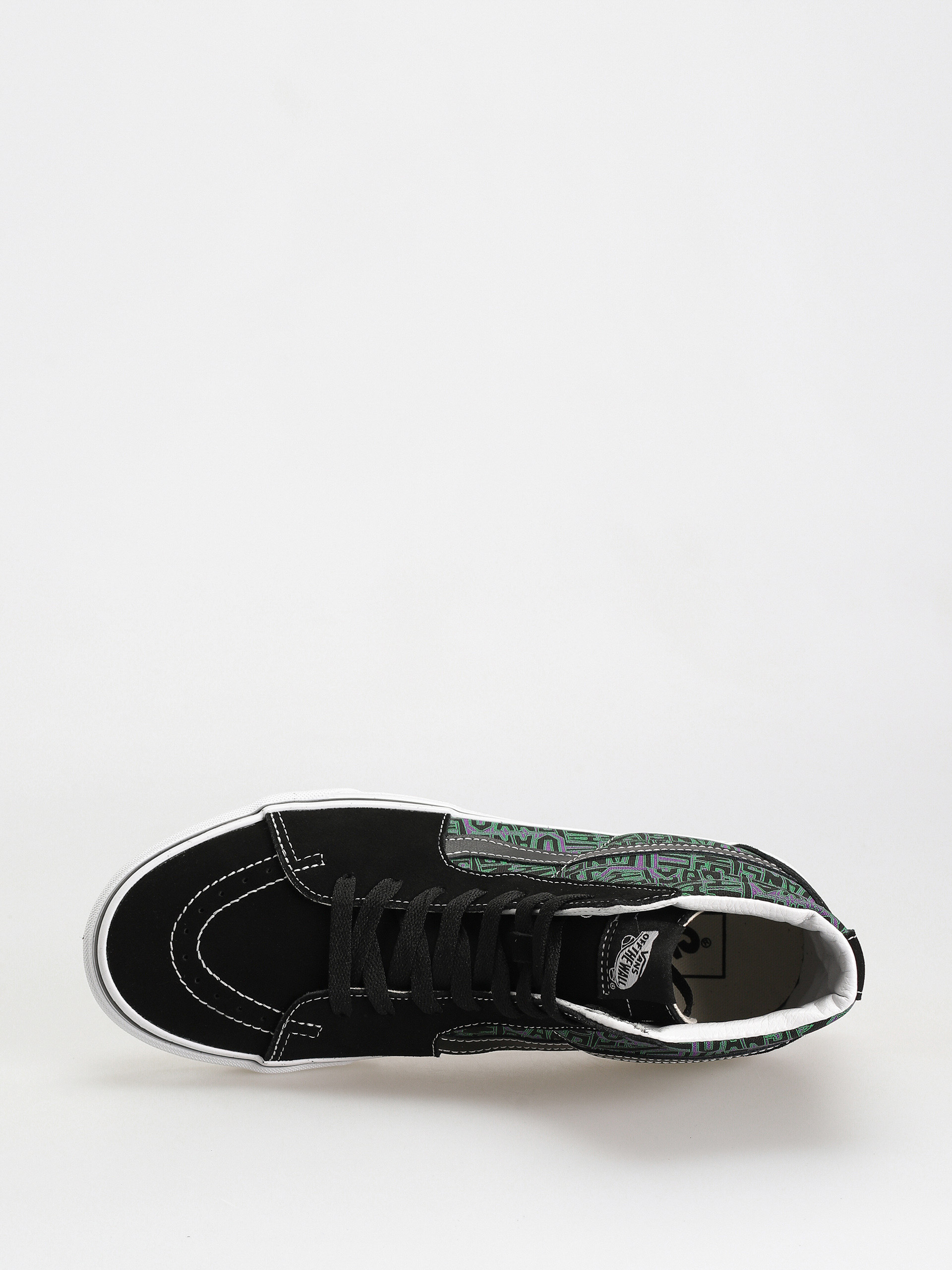 Boty Vans Sk8 Hi (black/purple)
