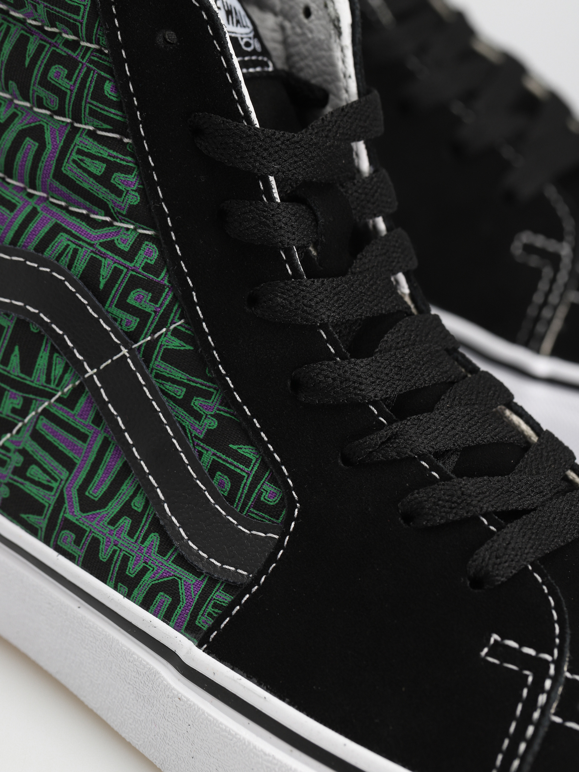 Boty Vans Sk8 Hi (black/purple)