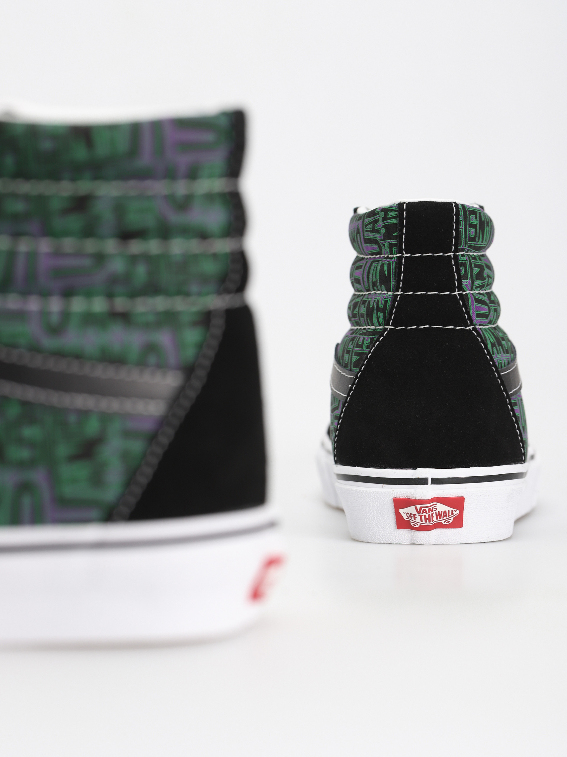 Boty Vans Sk8 Hi (black/purple)
