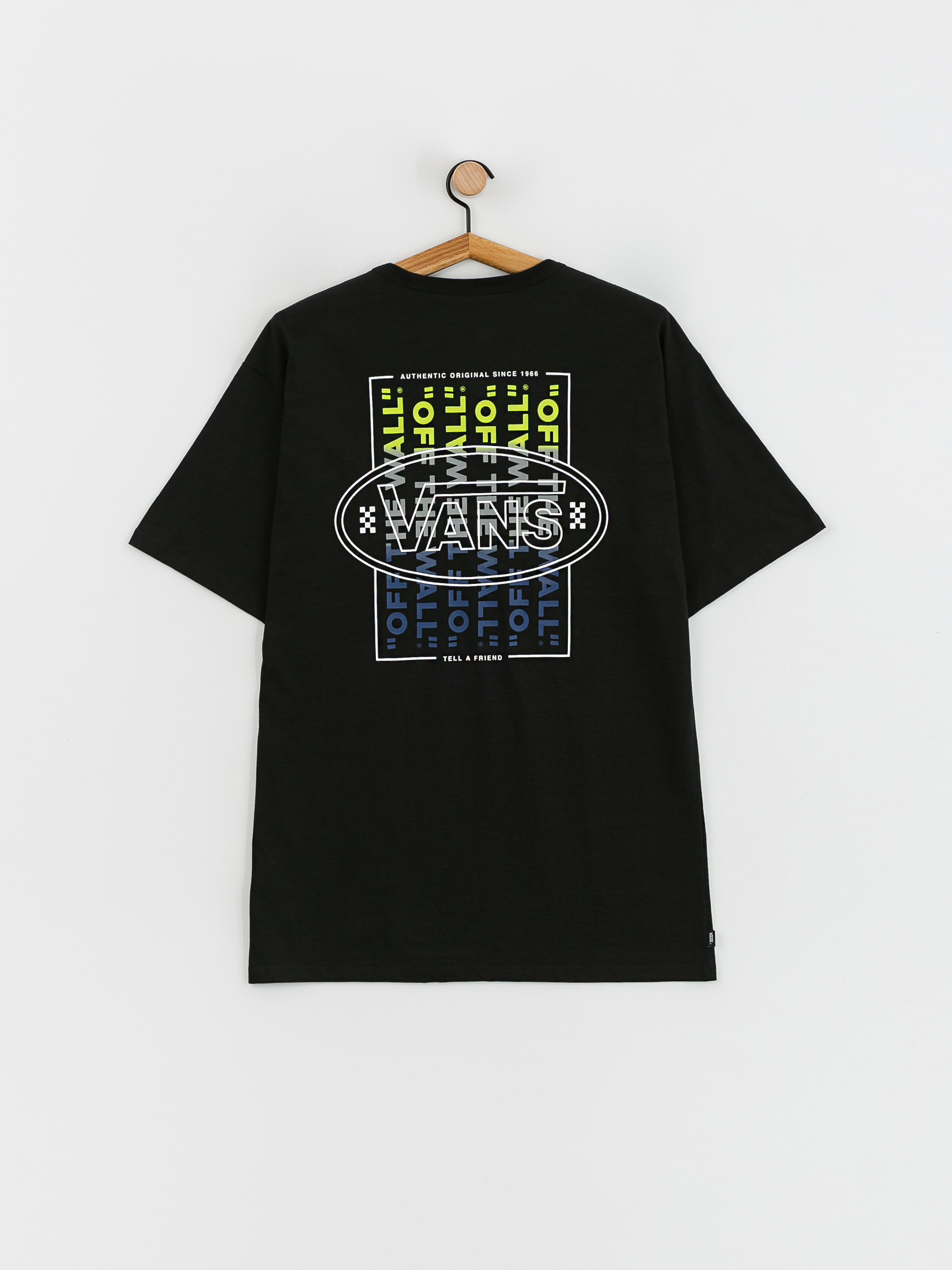 Tričko Vans Off The Wall Repeat Dna Logo (black)