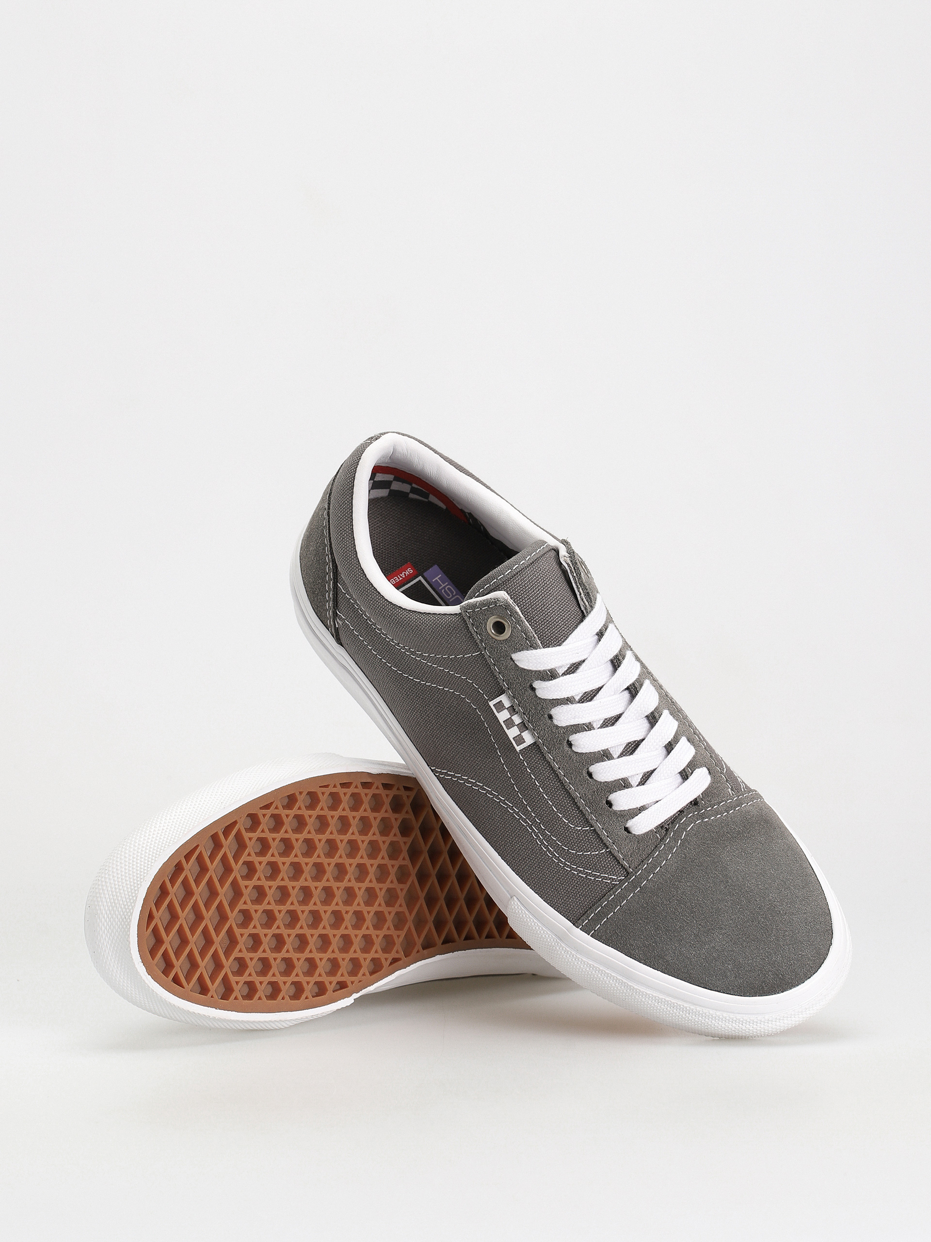 Boty Vans Skate Old Skool (pewter/true white)