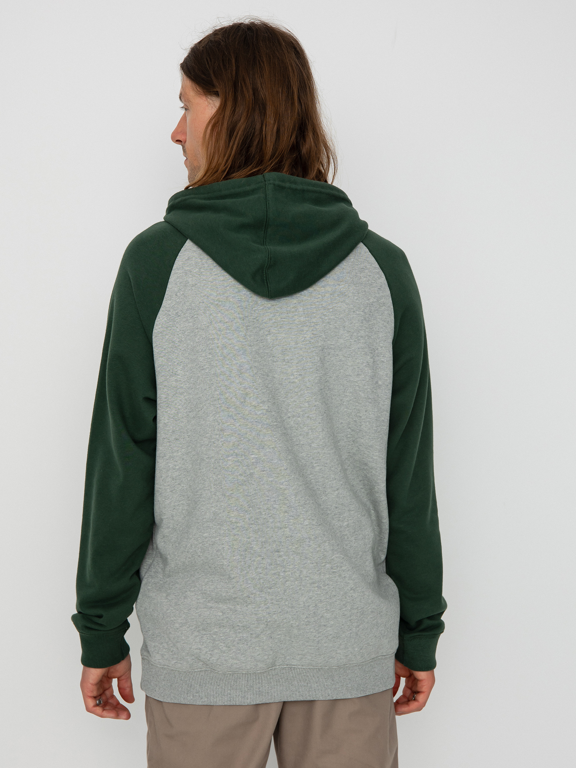 Mikina DC Star Pilot Raglan HD (heather grey/symr)