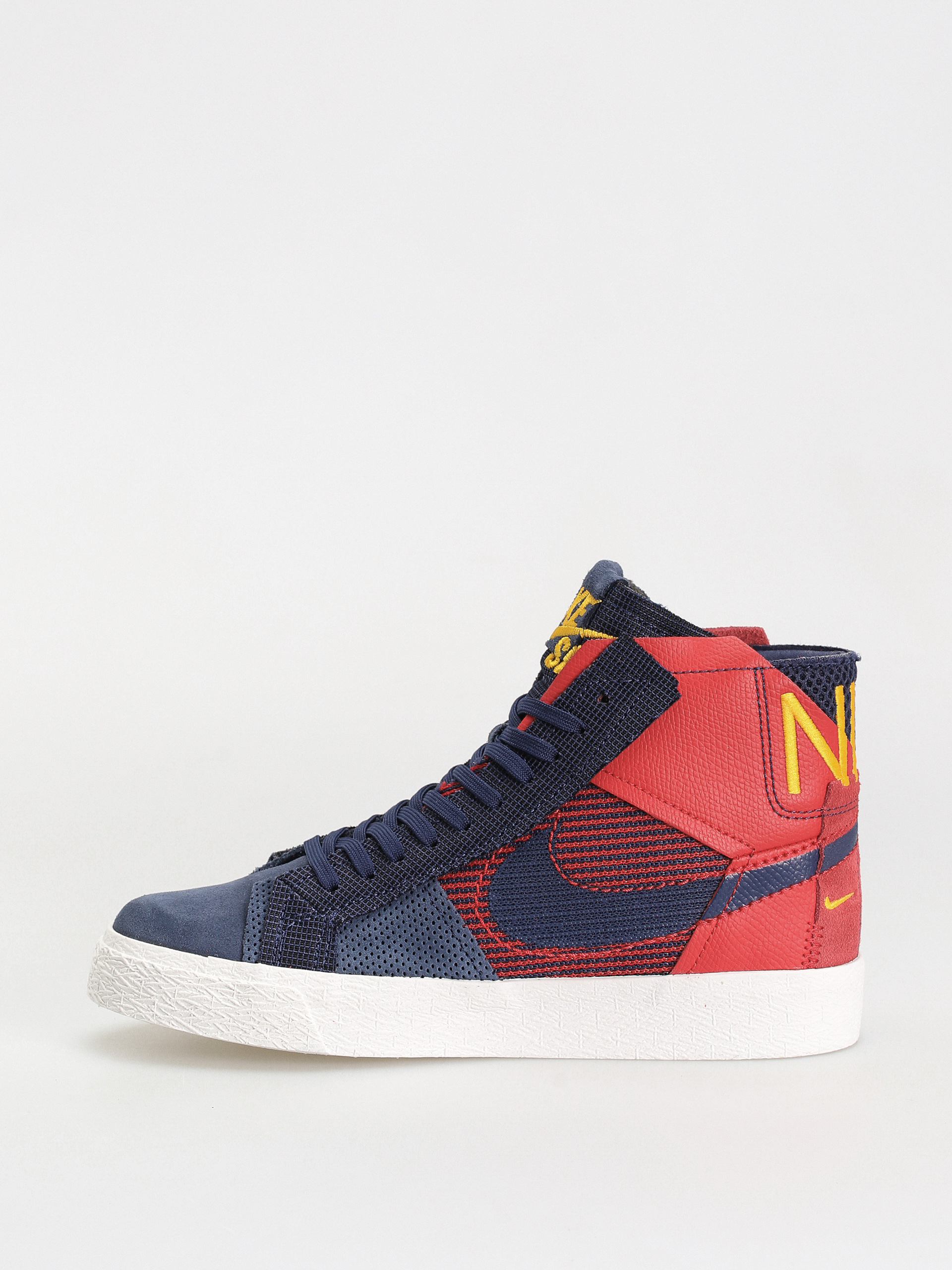 Boty Nike SB Zoom Blazer Mid Prm (university red/midnight navy)
