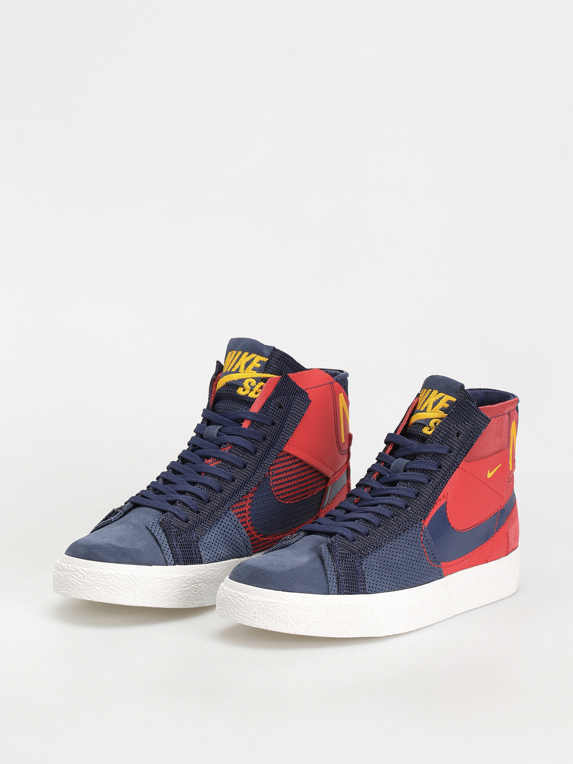 Boty Nike SB Zoom Blazer Mid Prm (university red/midnight navy)