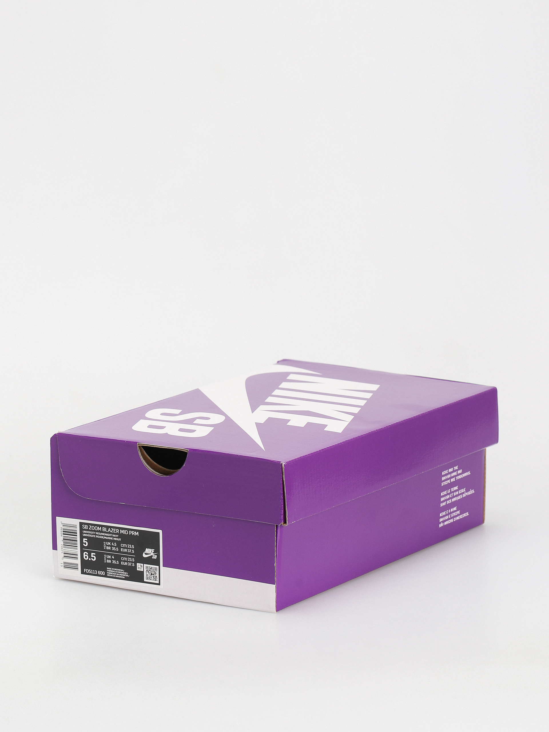 Boty Nike SB Zoom Blazer Mid Prm (university red/midnight navy)