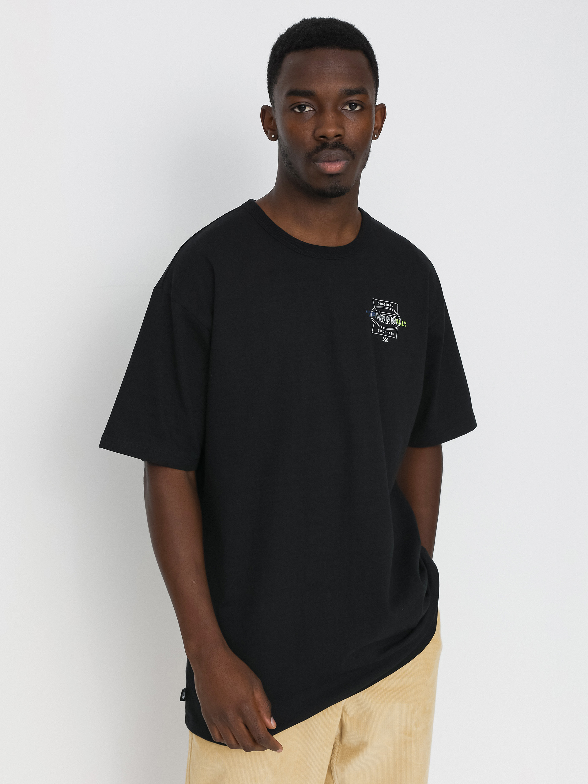 Tričko Vans Off The Wall Repeat Dna Logo (black)