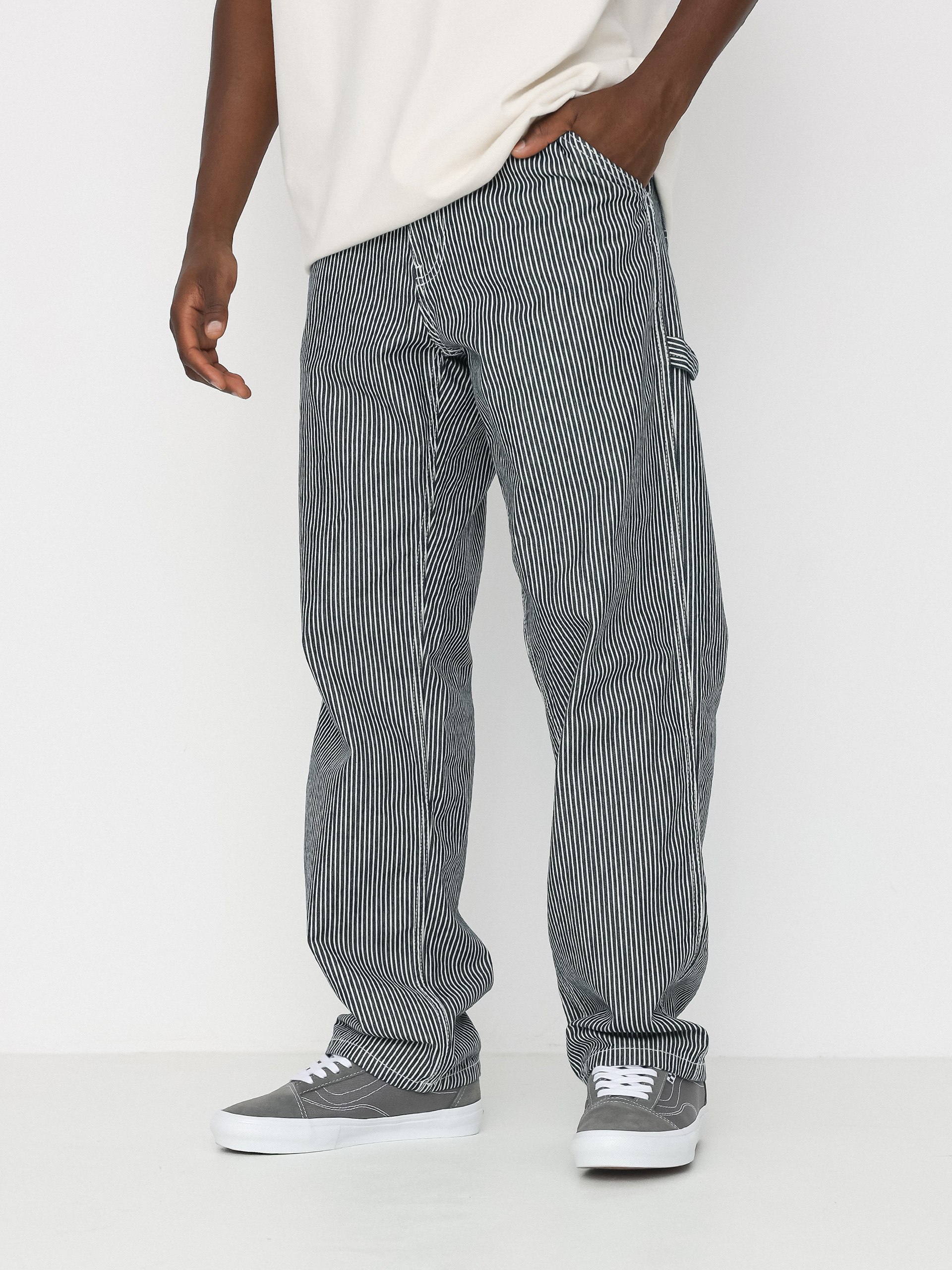 Kalhoty Vans Drill Chore Loose Tapered Carp Hickory S (indigo)