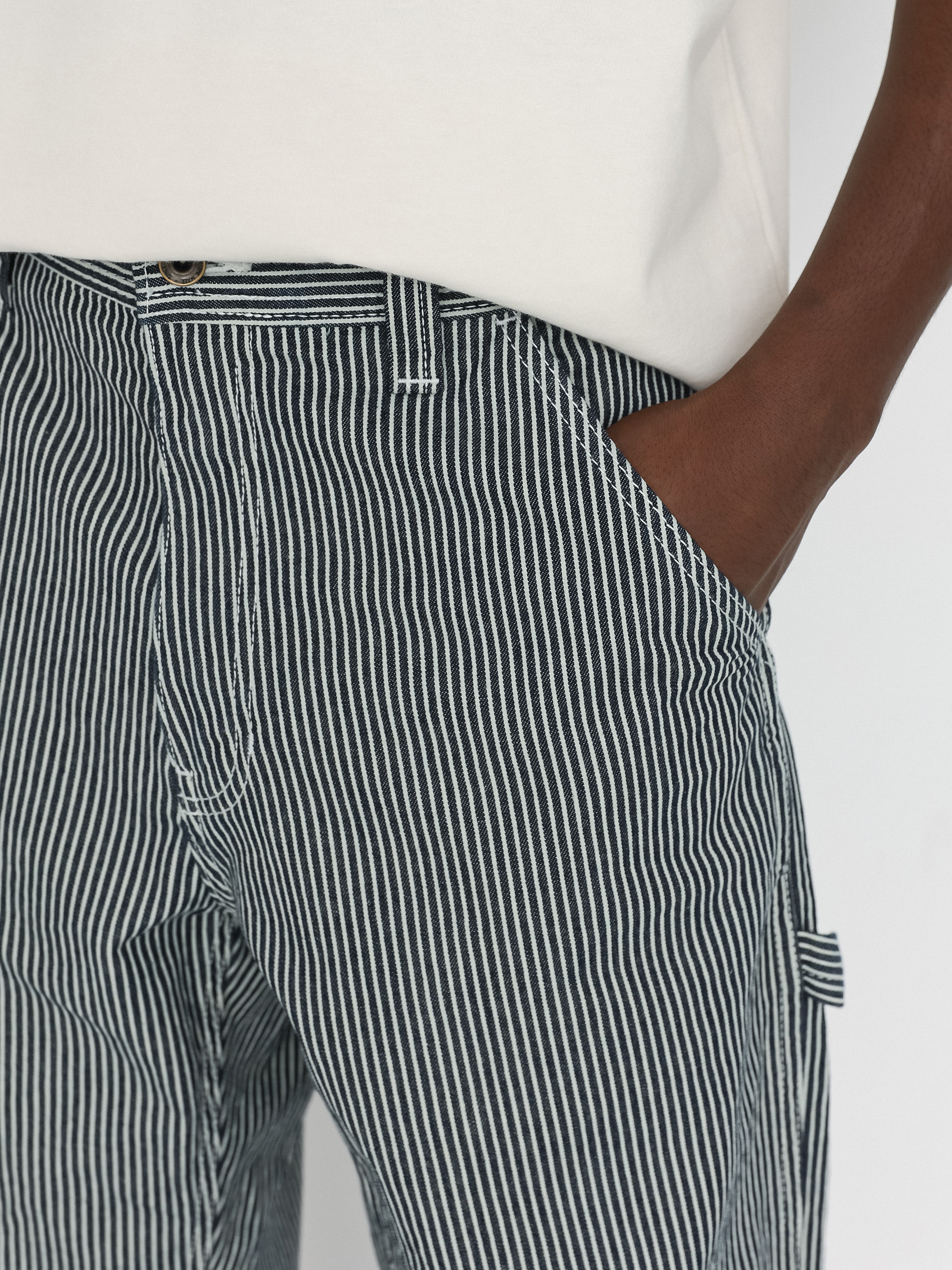 Kalhoty Vans Drill Chore Loose Tapered Carp Hickory S (indigo)