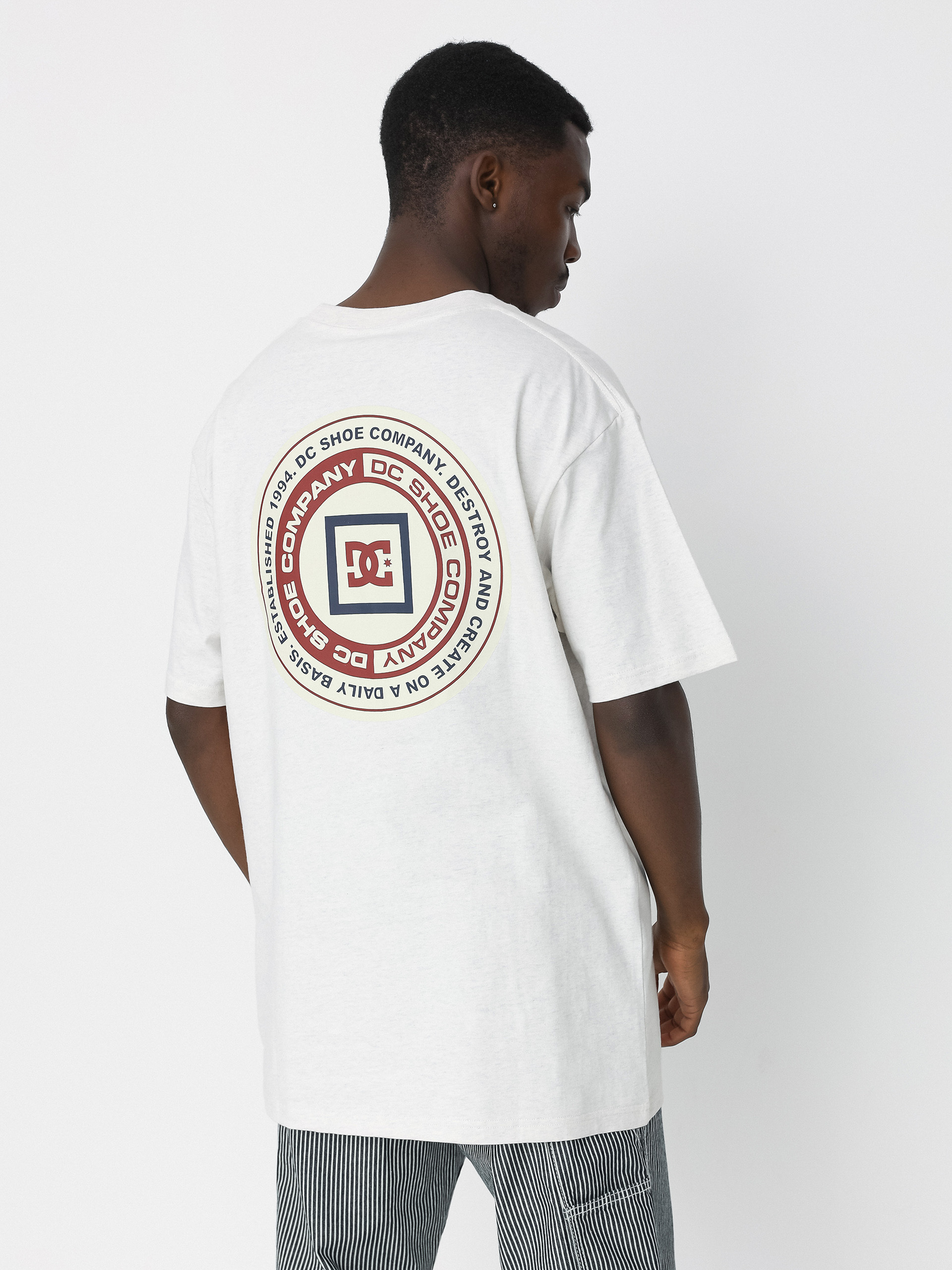 Tričko DC Old Head (snow heather)