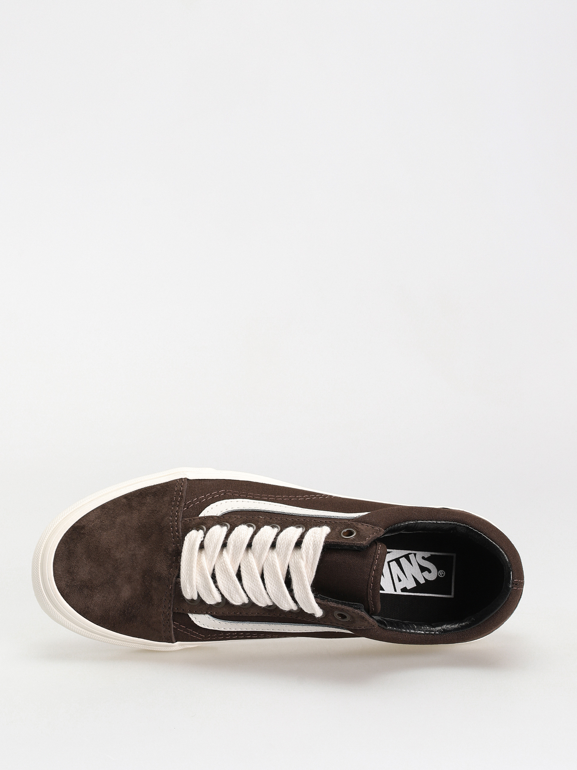 Boty Vans Old Skool (oversized lace brown/black)