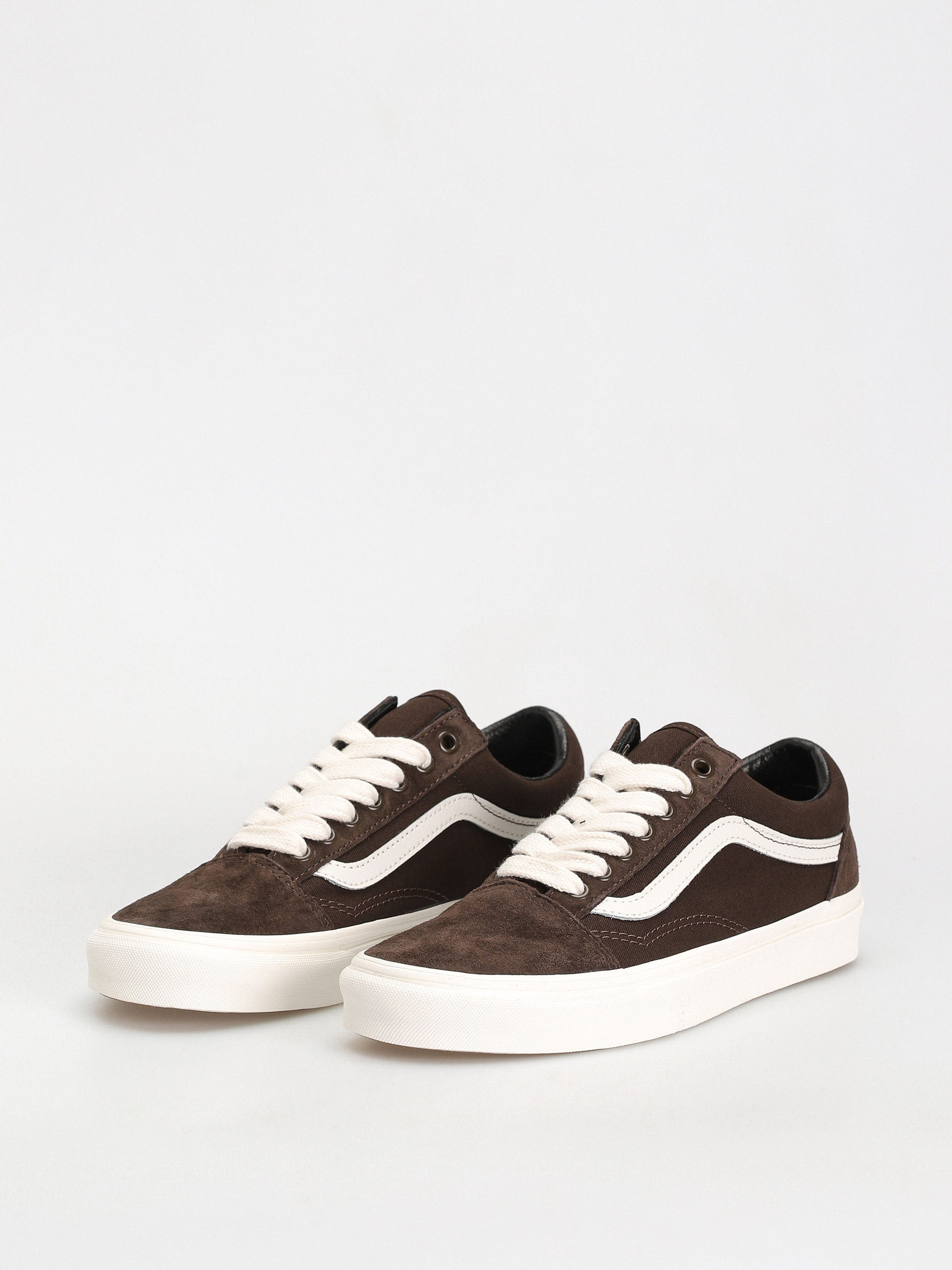 Boty Vans Old Skool (oversized lace brown/black)
