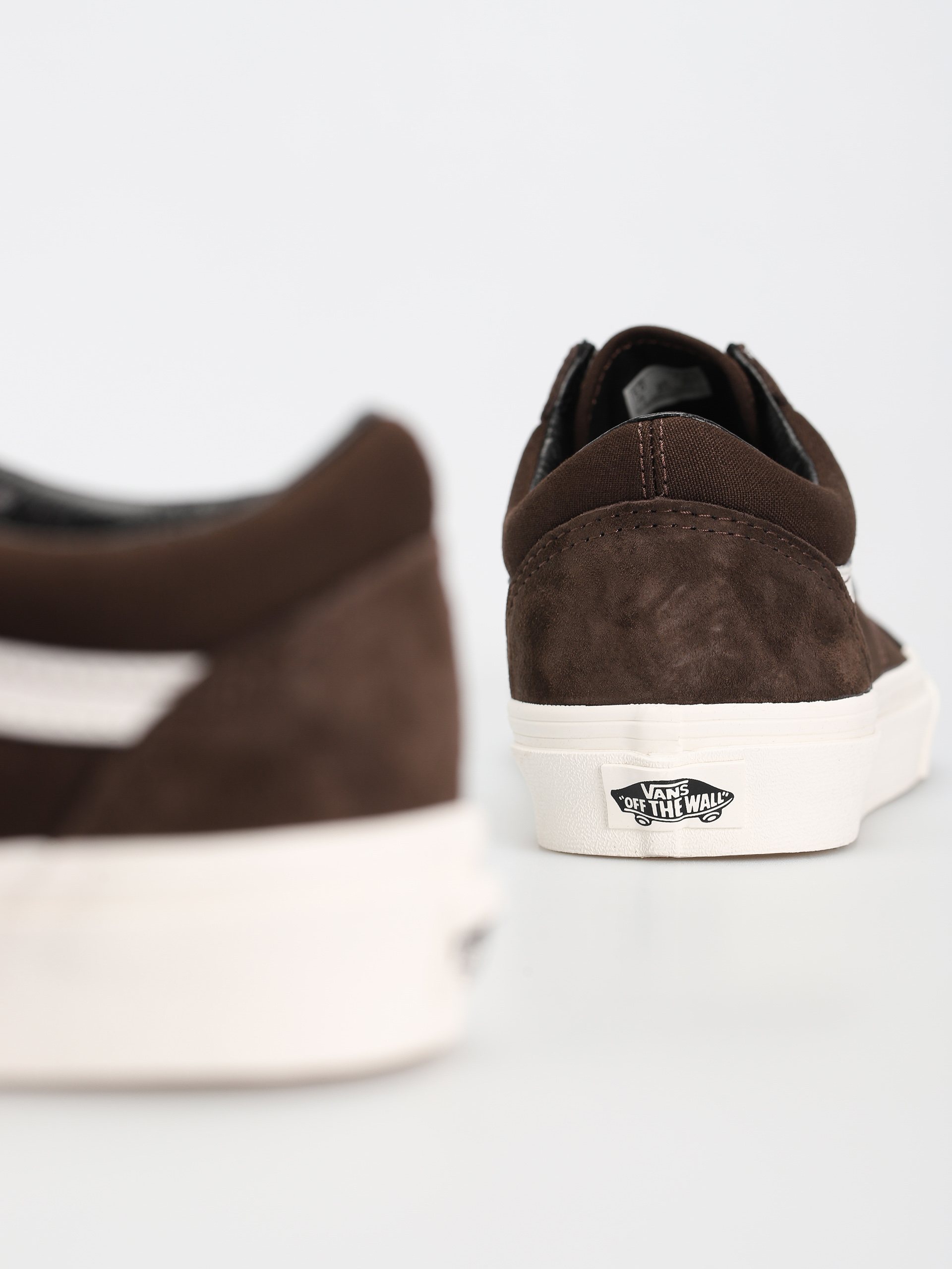 Boty Vans Old Skool (oversized lace brown/black)