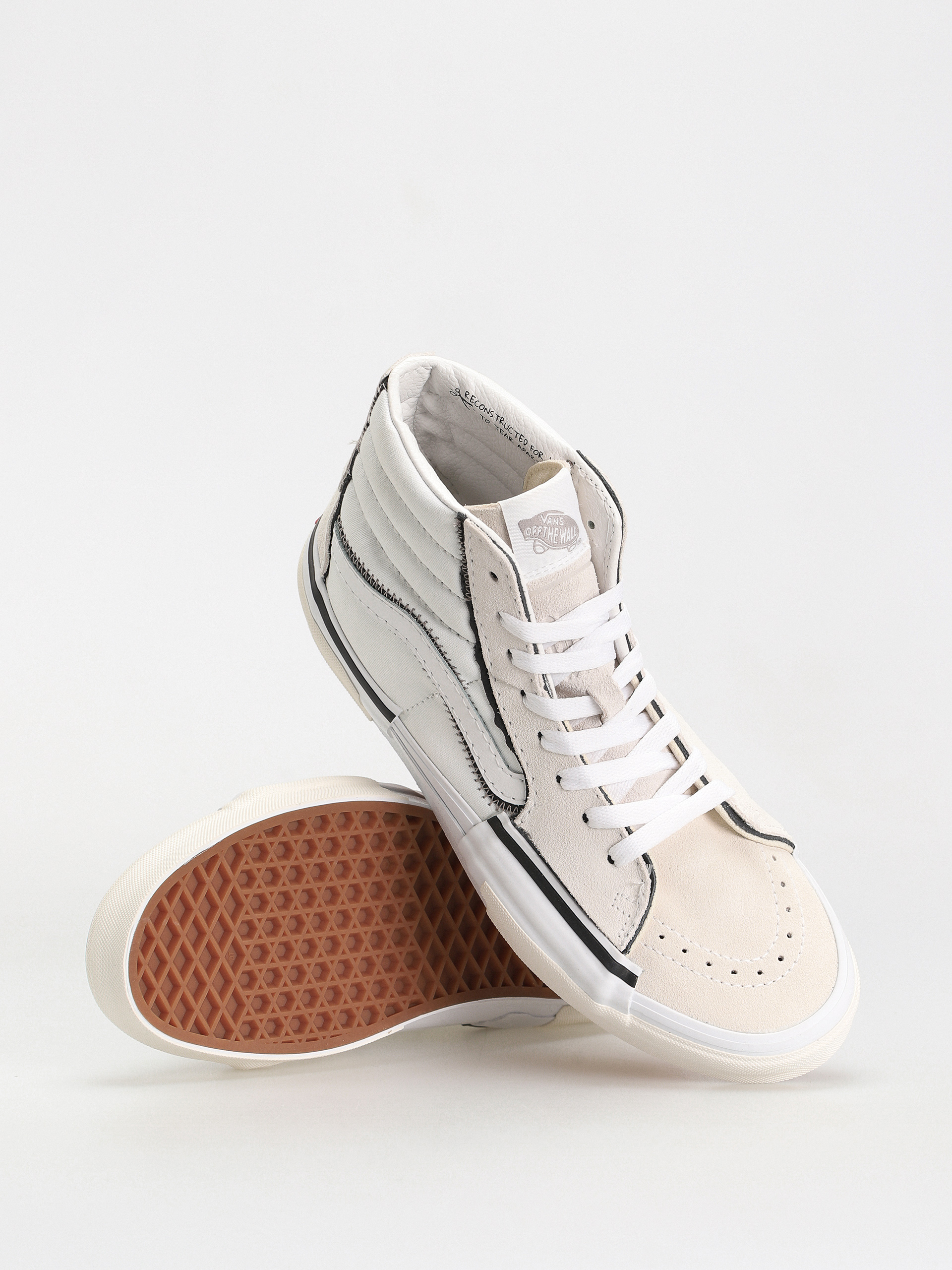 Boty Vans Sk8 Hi Reconstruct (true white)