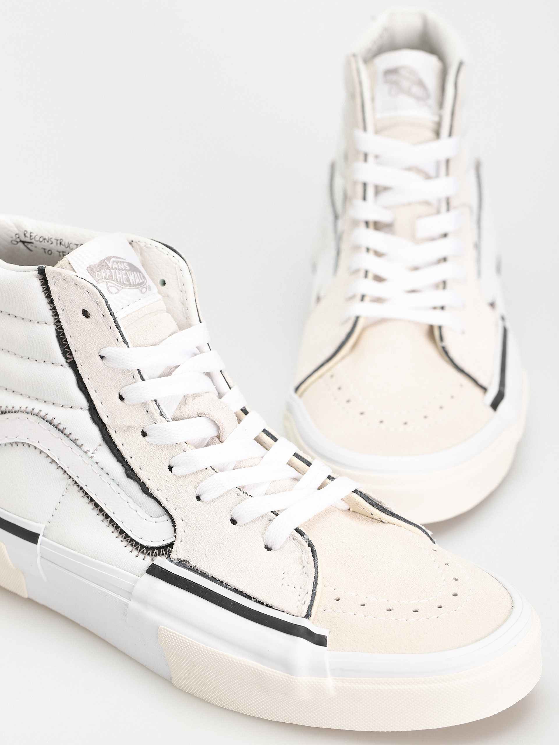 Boty Vans Sk8 Hi Reconstruct (true white)
