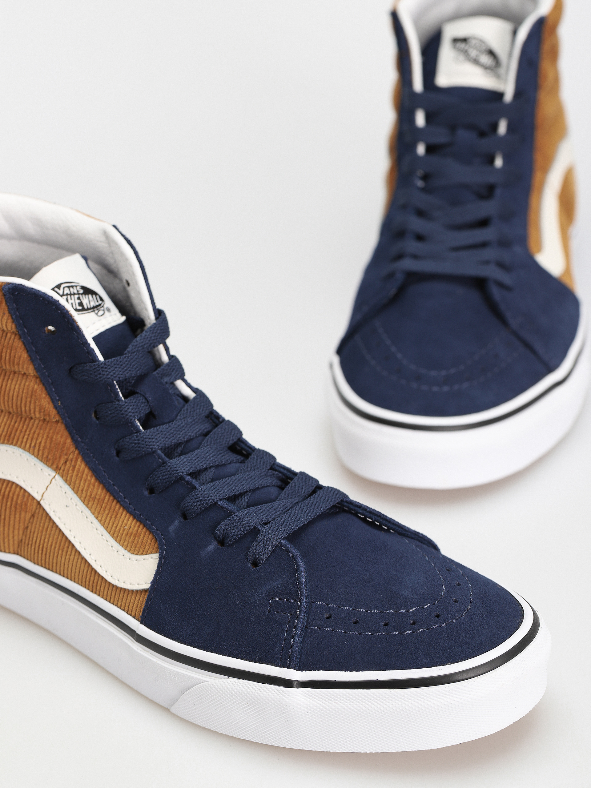 Boty Vans Sk8 Hi (mini cord blue/brown)