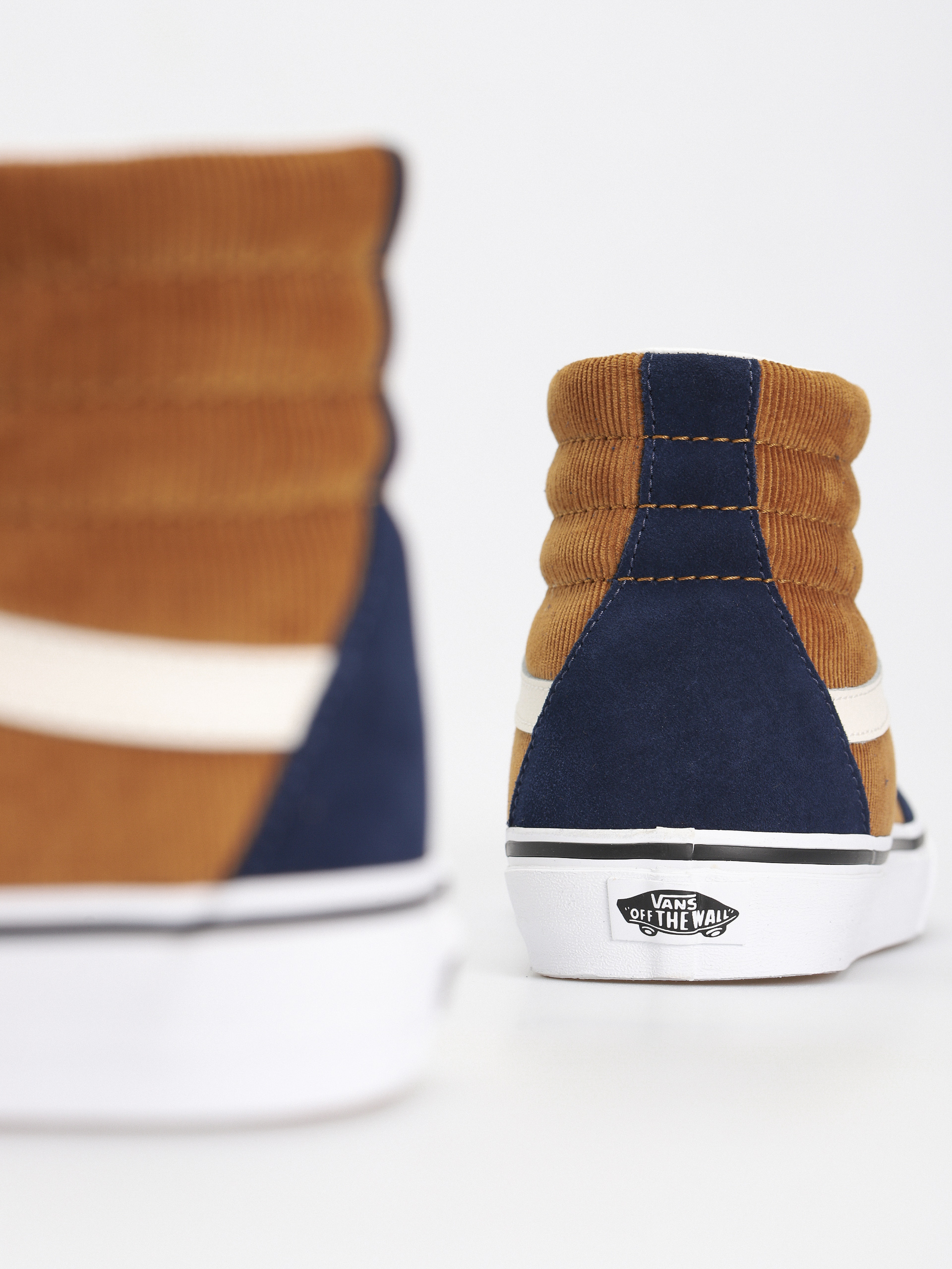 Boty Vans Sk8 Hi (mini cord blue/brown)