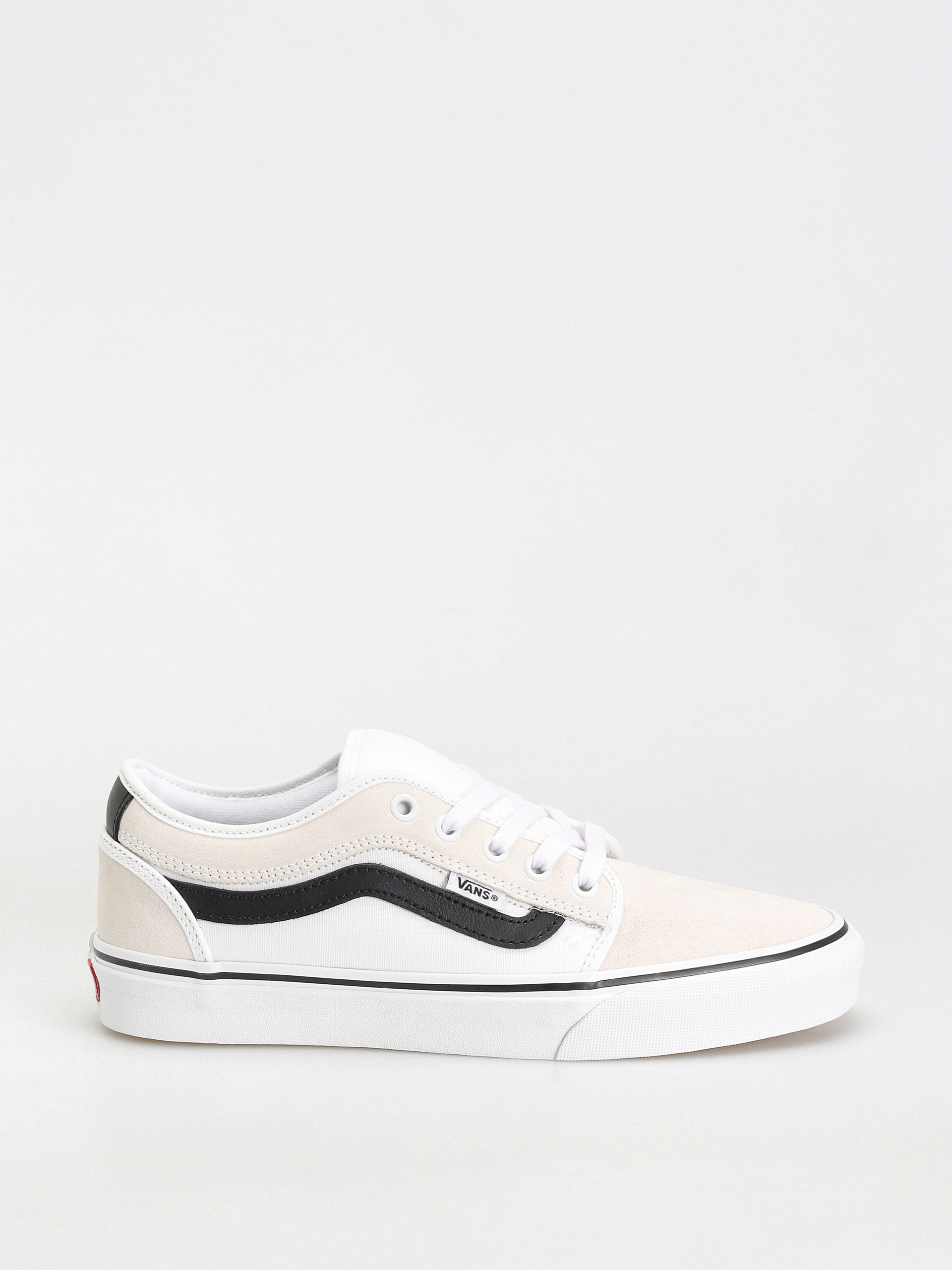 Boty Vans Chukka Low Sidestripe (white/black/gum)