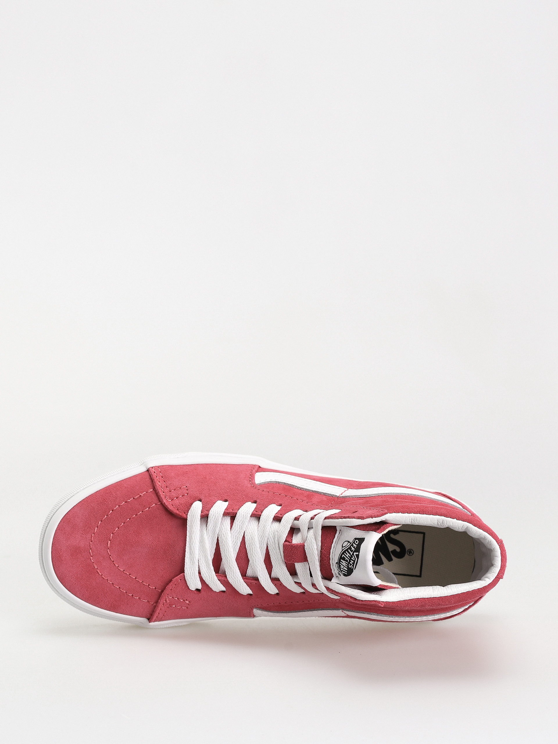 Boty Vans Sk8 Hi (pig suede holly berry)
