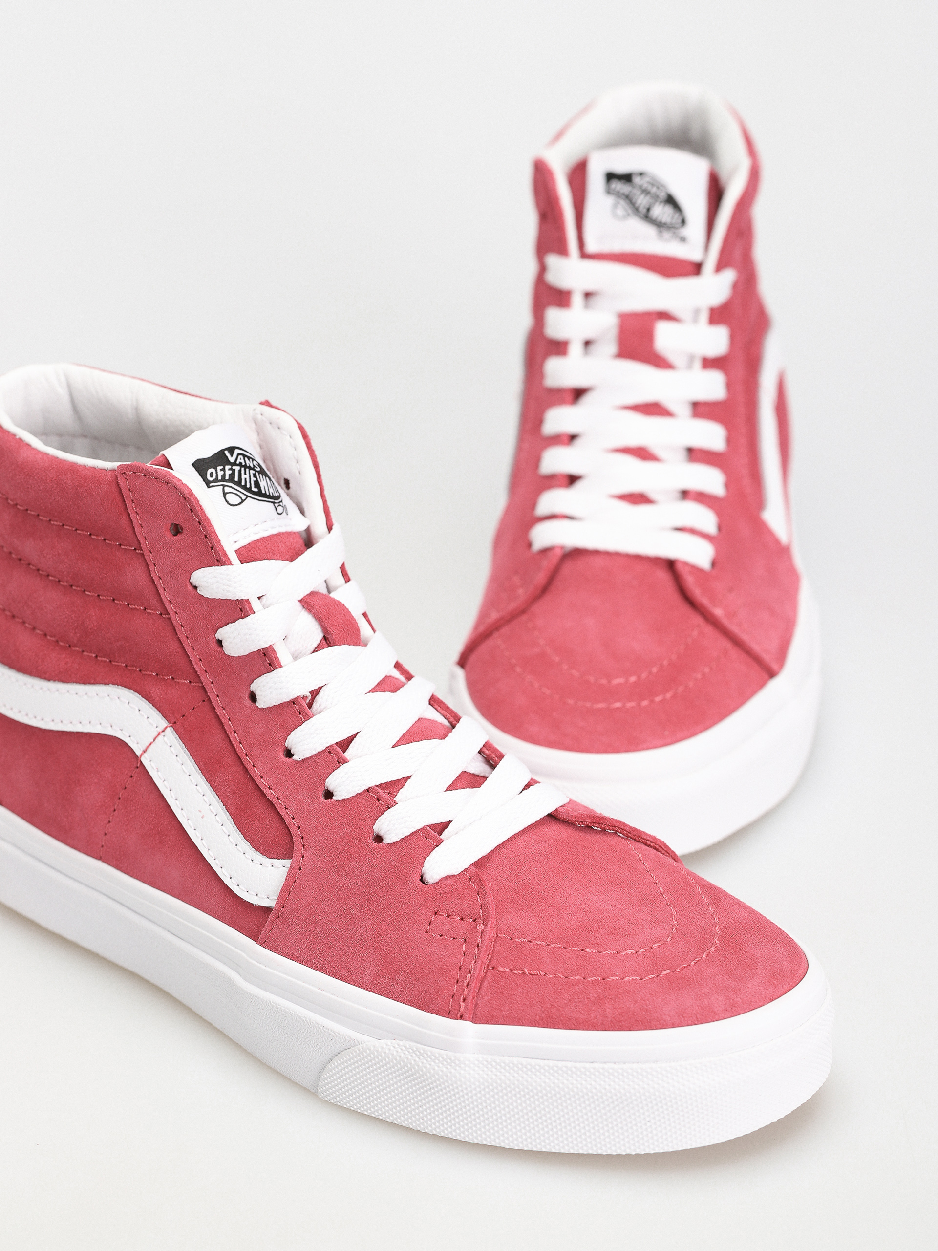 Boty Vans Sk8 Hi (pig suede holly berry)