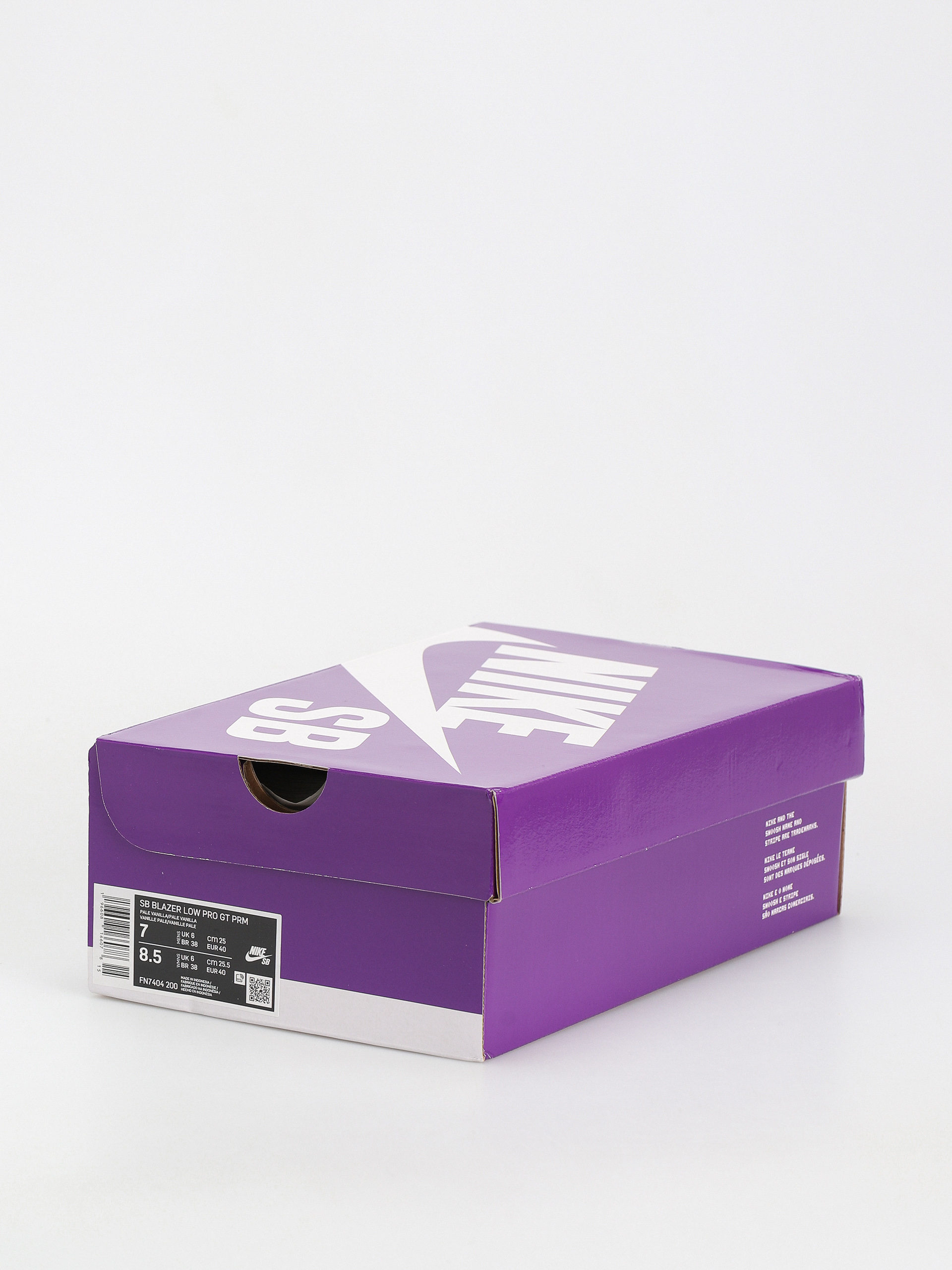 Boty Nike SB Blazer Low Pro Gt Prm (pale vanilla/pale vanilla pale vanilla)