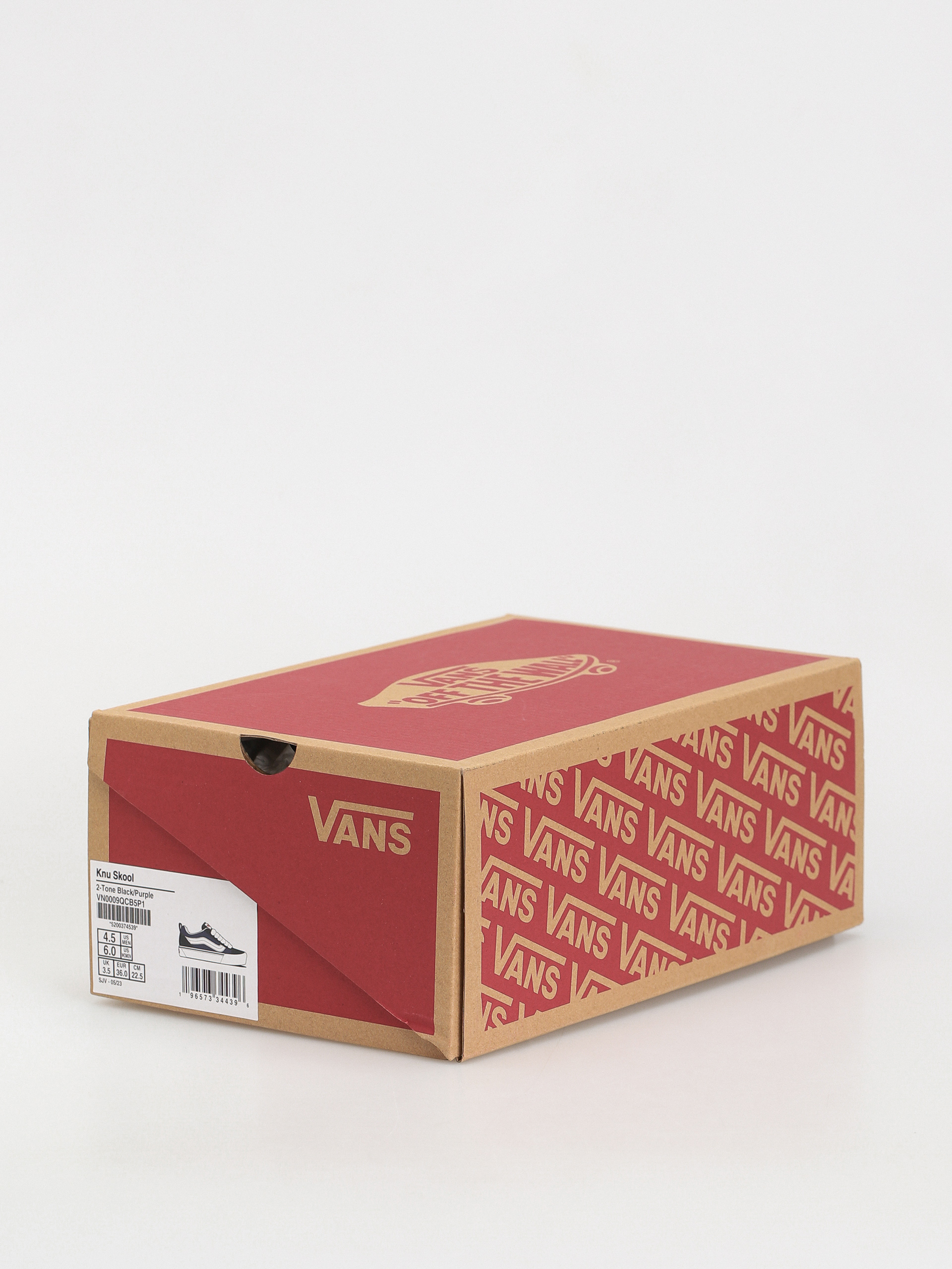 Boty Vans Knu Skool (2 tone black/purple)