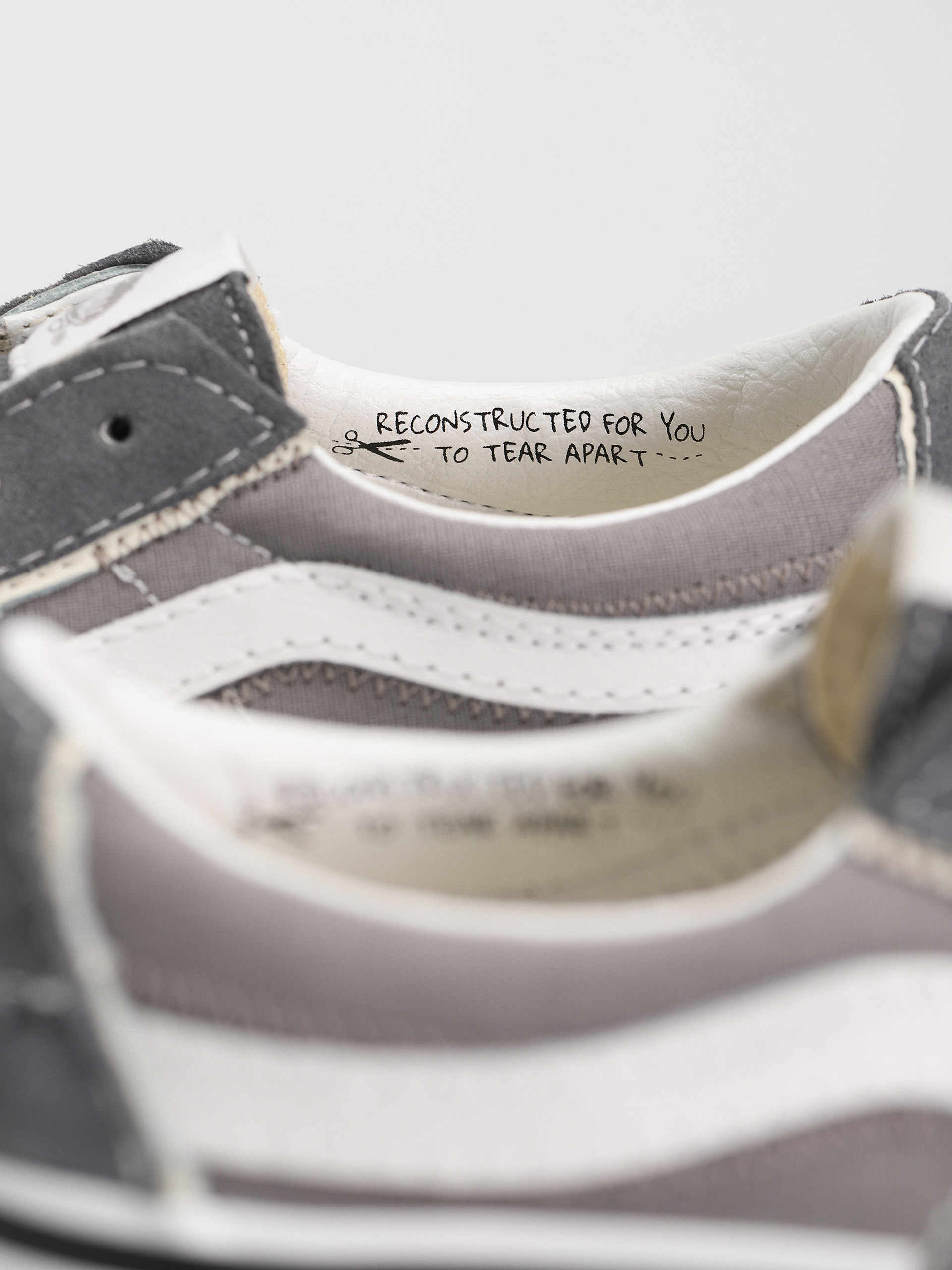 Boty Vans Sk8 Low Reconstruct (grey)