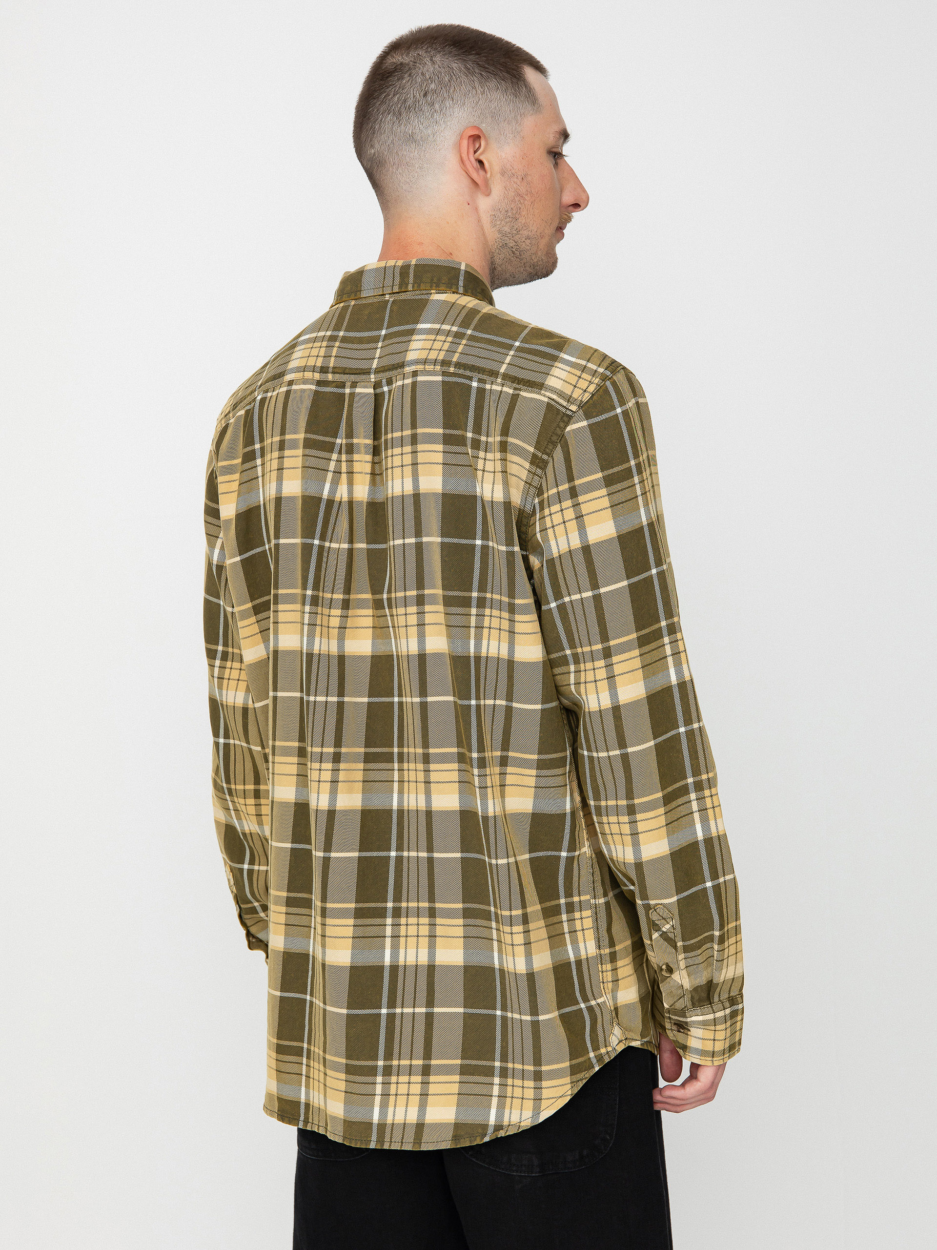 Košile Vans Peddington Ls Woven (grape leaf/taos taupe)