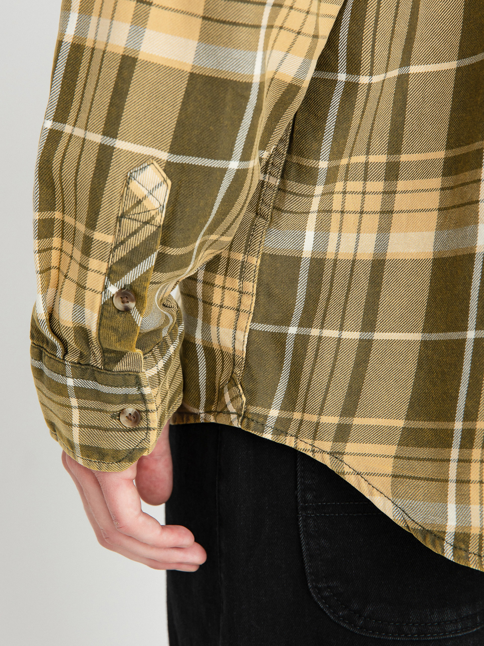 Košile Vans Peddington Ls Woven (grape leaf/taos taupe)