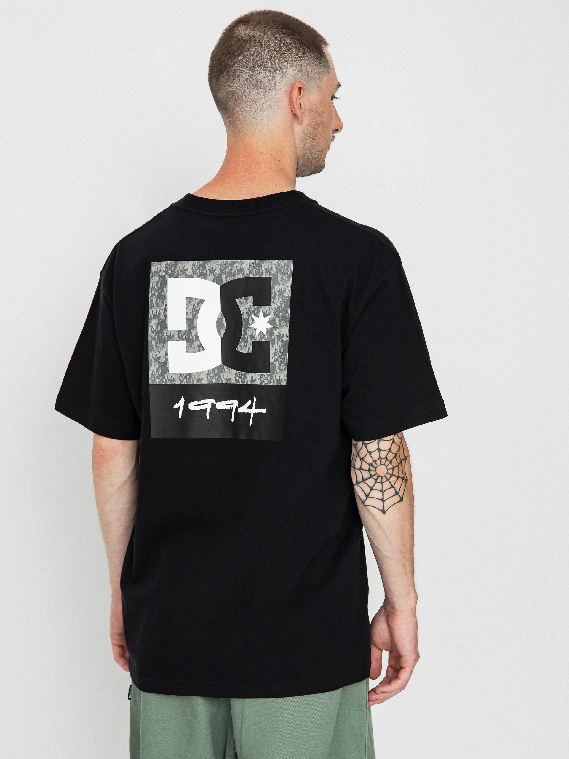 Tričko DC Split Star (black/greystone)