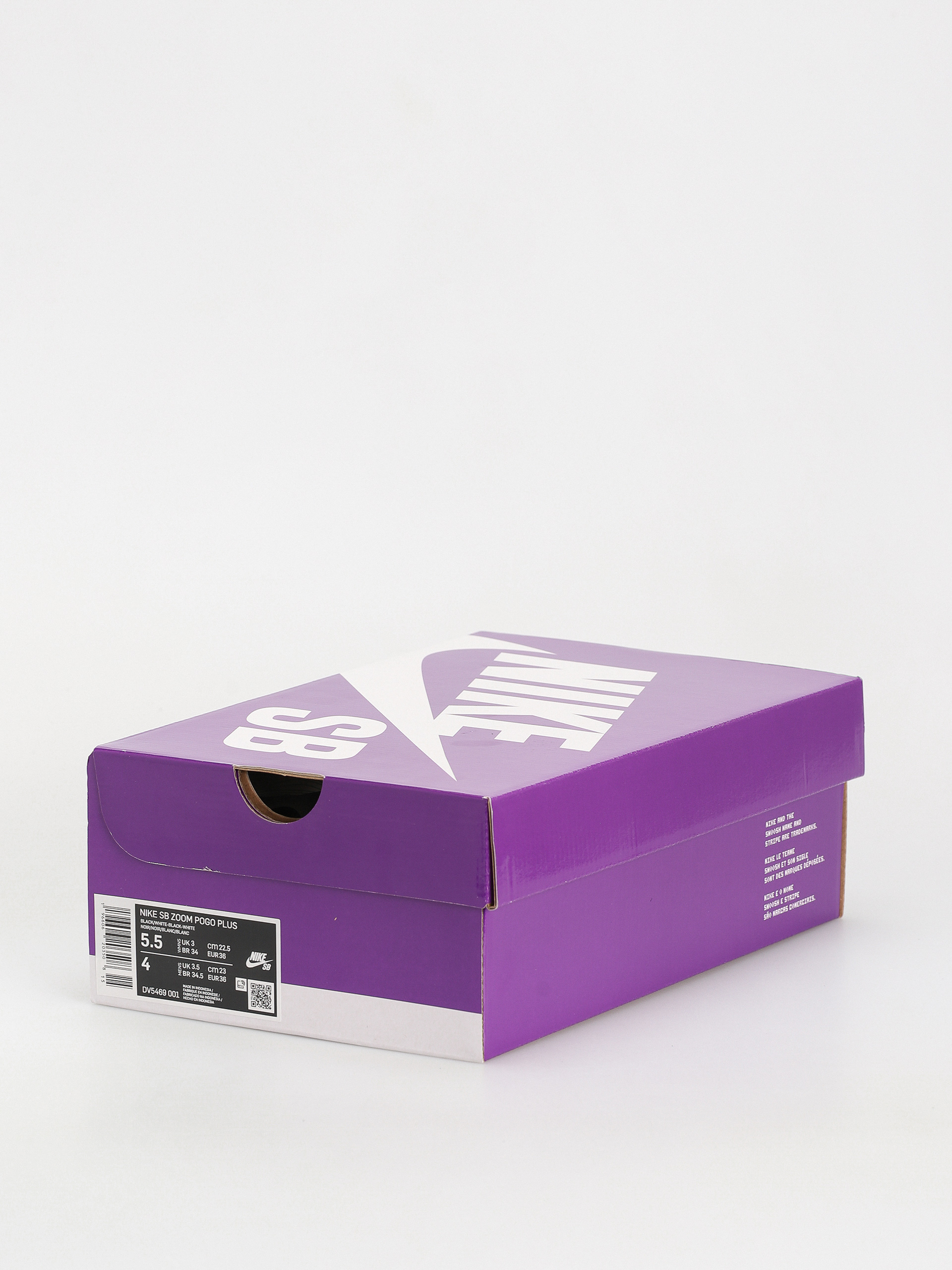 Boty Nike SB Zoom Pogo Plus (black/white black white)