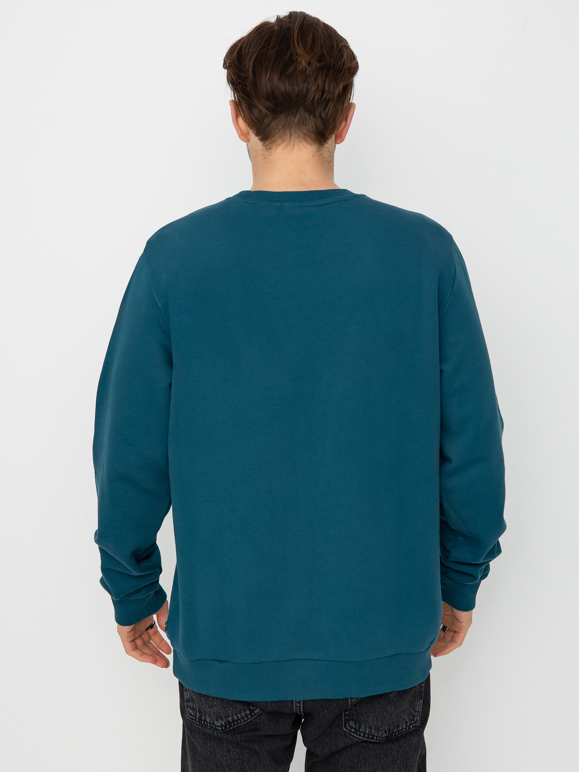 Mikina Fjallraven Logo (deep sea)