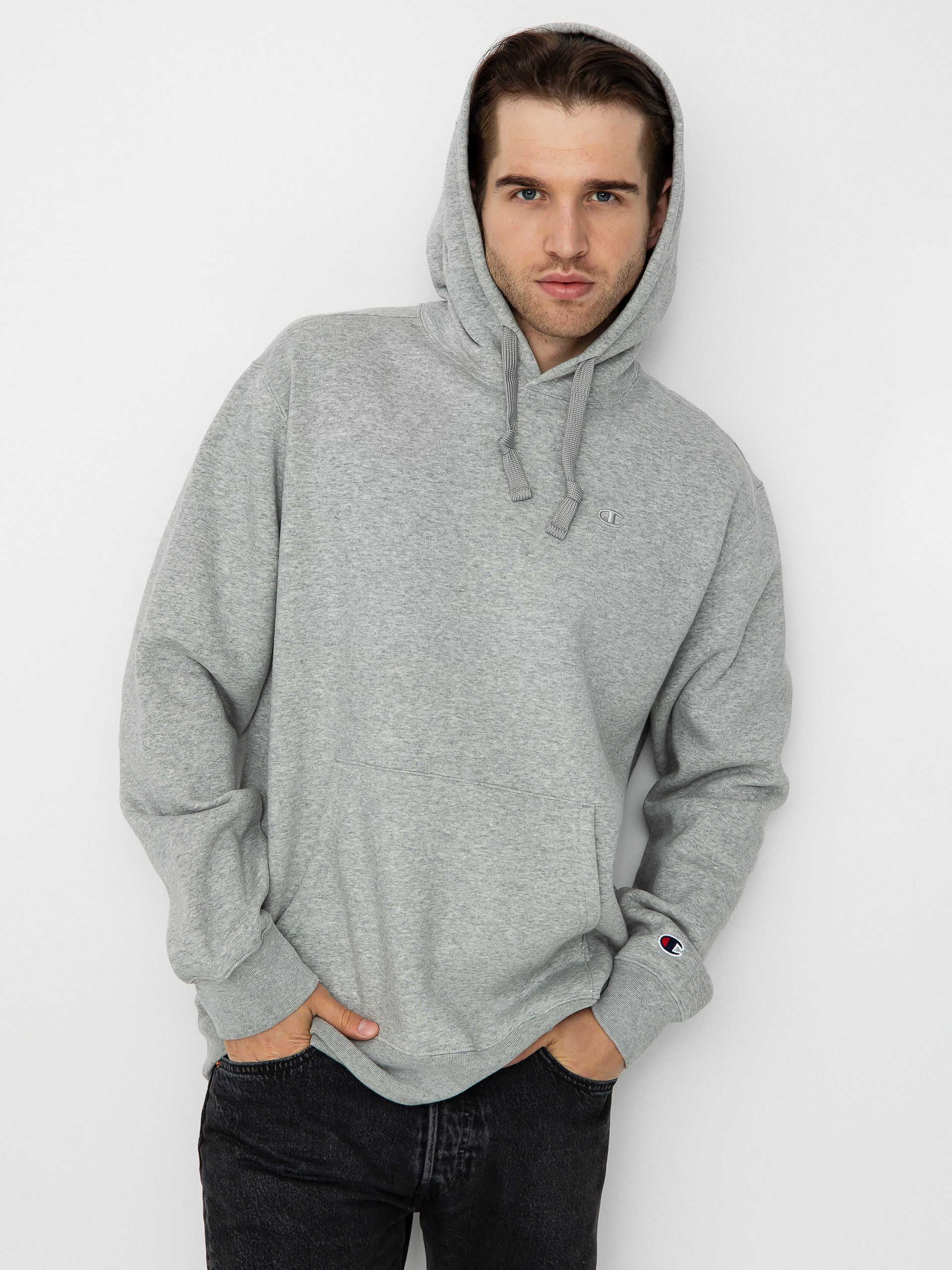 Mikina s kapucí Champion Hooded Sweatshirt 219065 HD (nogm)