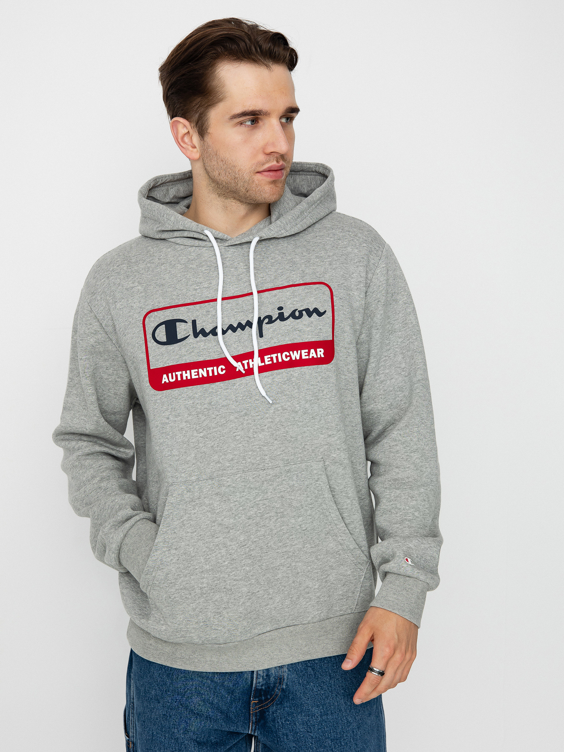 Mikina s kapucí Champion Legacy Hooded Sweatshirt 219161 HD (oxgm)