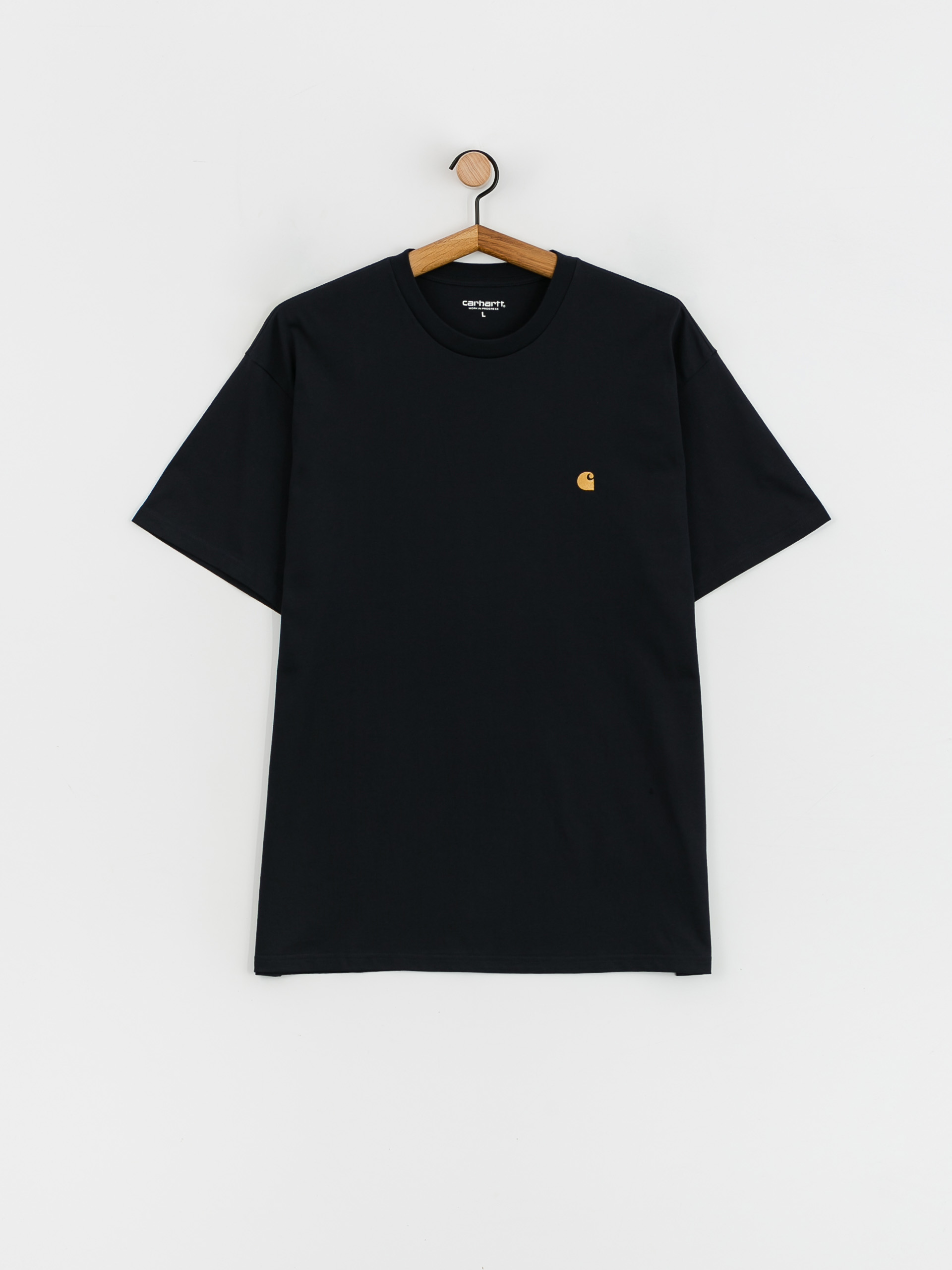 Tričko Carhartt WIP Chase (dark navy/gold)