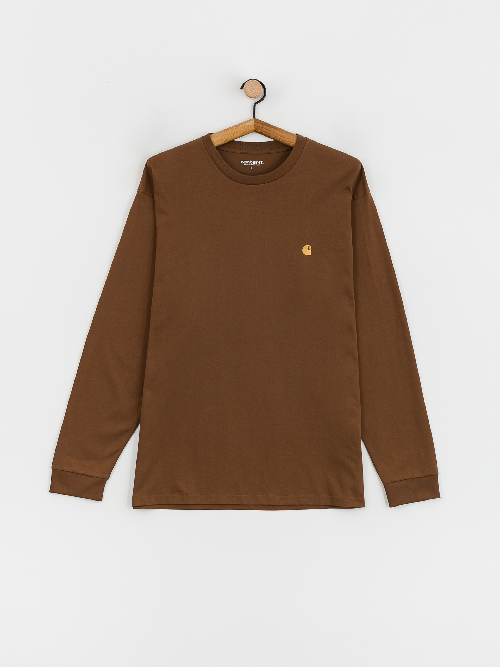 Triko Carhartt WIP Chase (tamarind/gold)