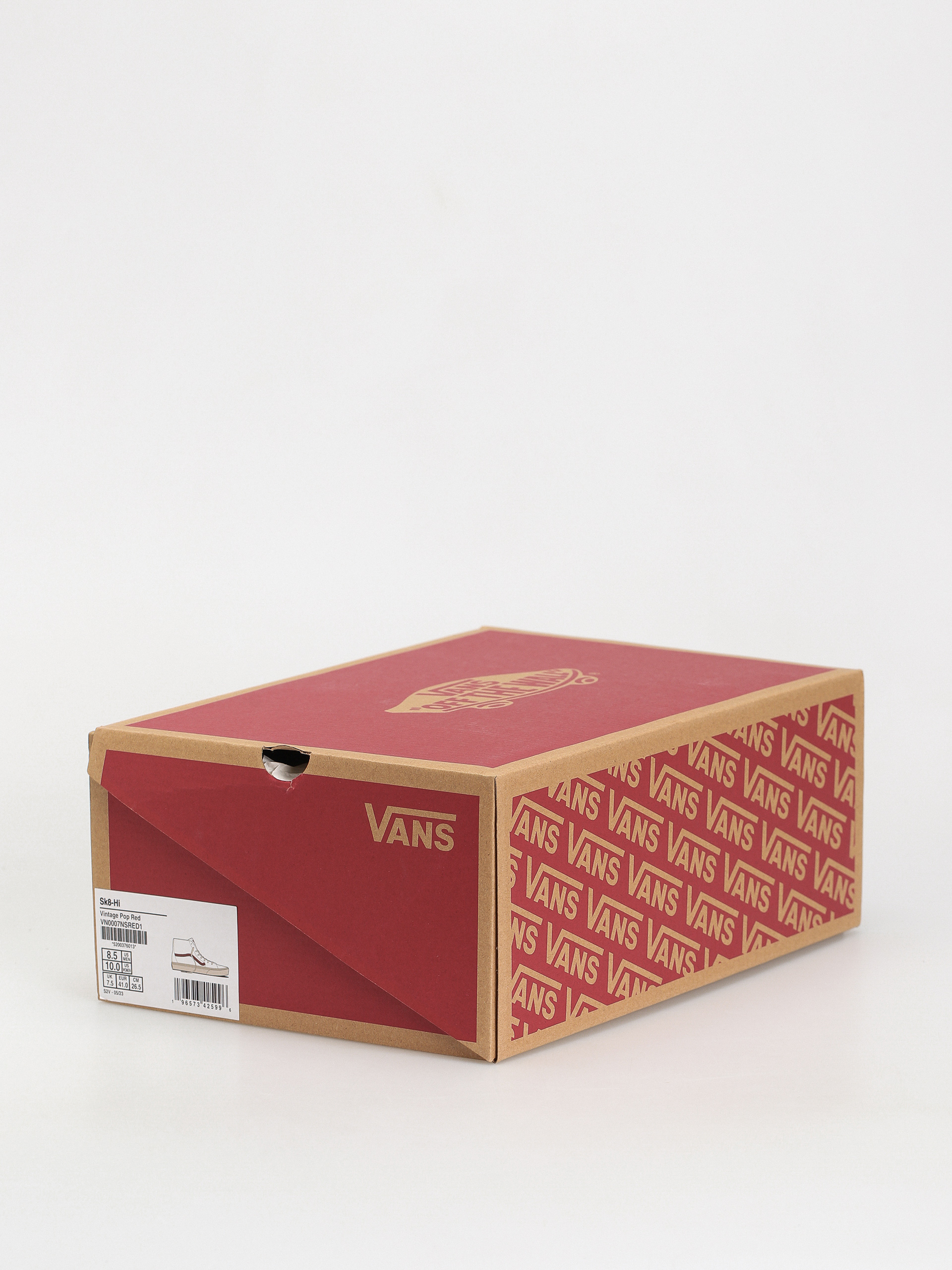 Boty Vans Sk8 Hi (vintage pop red)