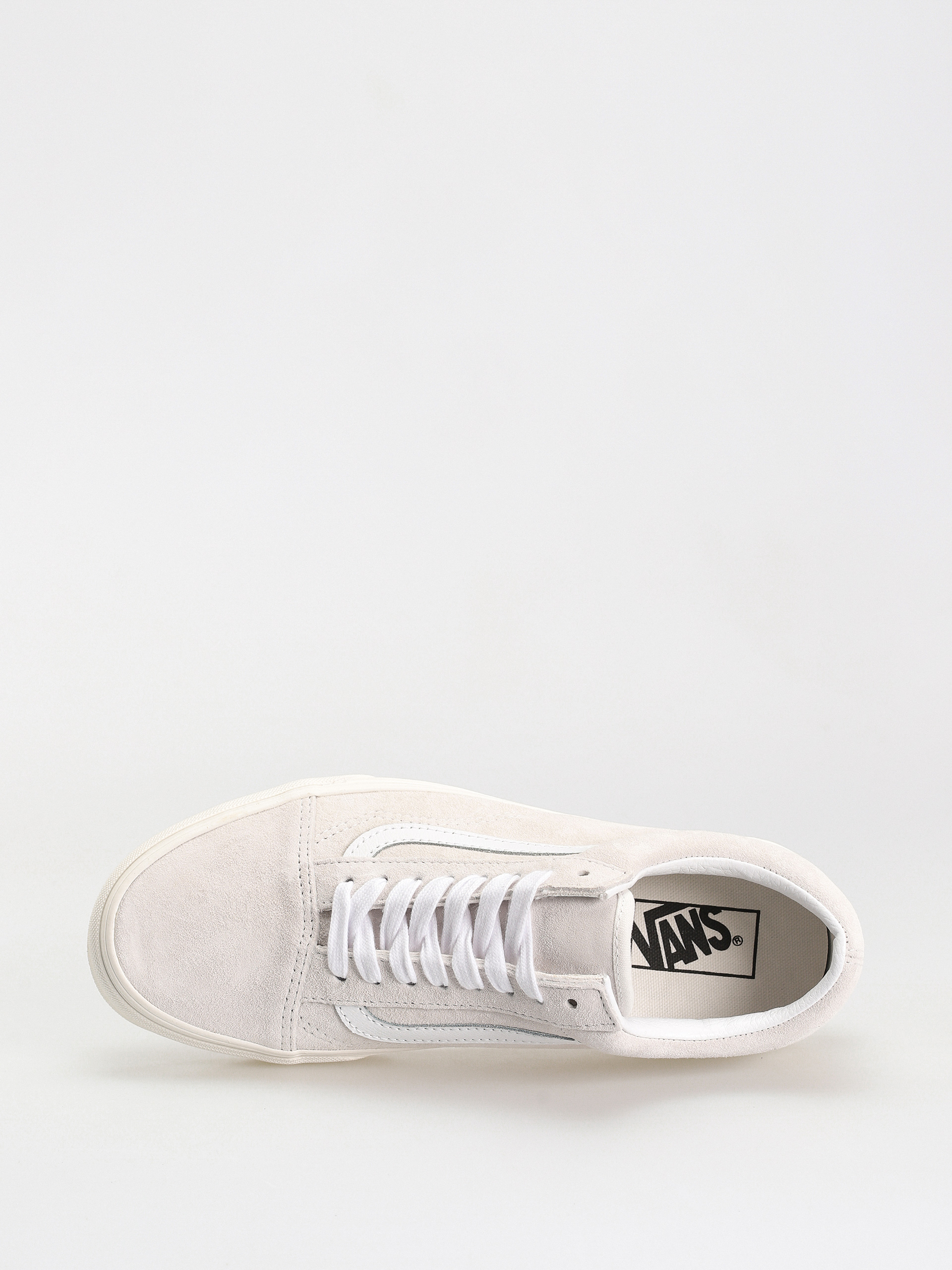 Boty Vans Old Skool (pig suede blanc de blanc)