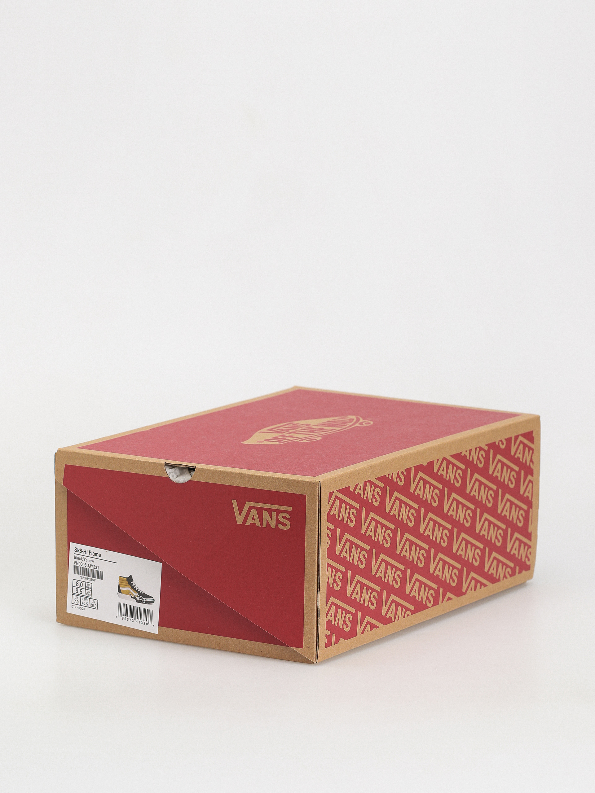 Boty Vans Sk8 Hi Flame (black/yellow)