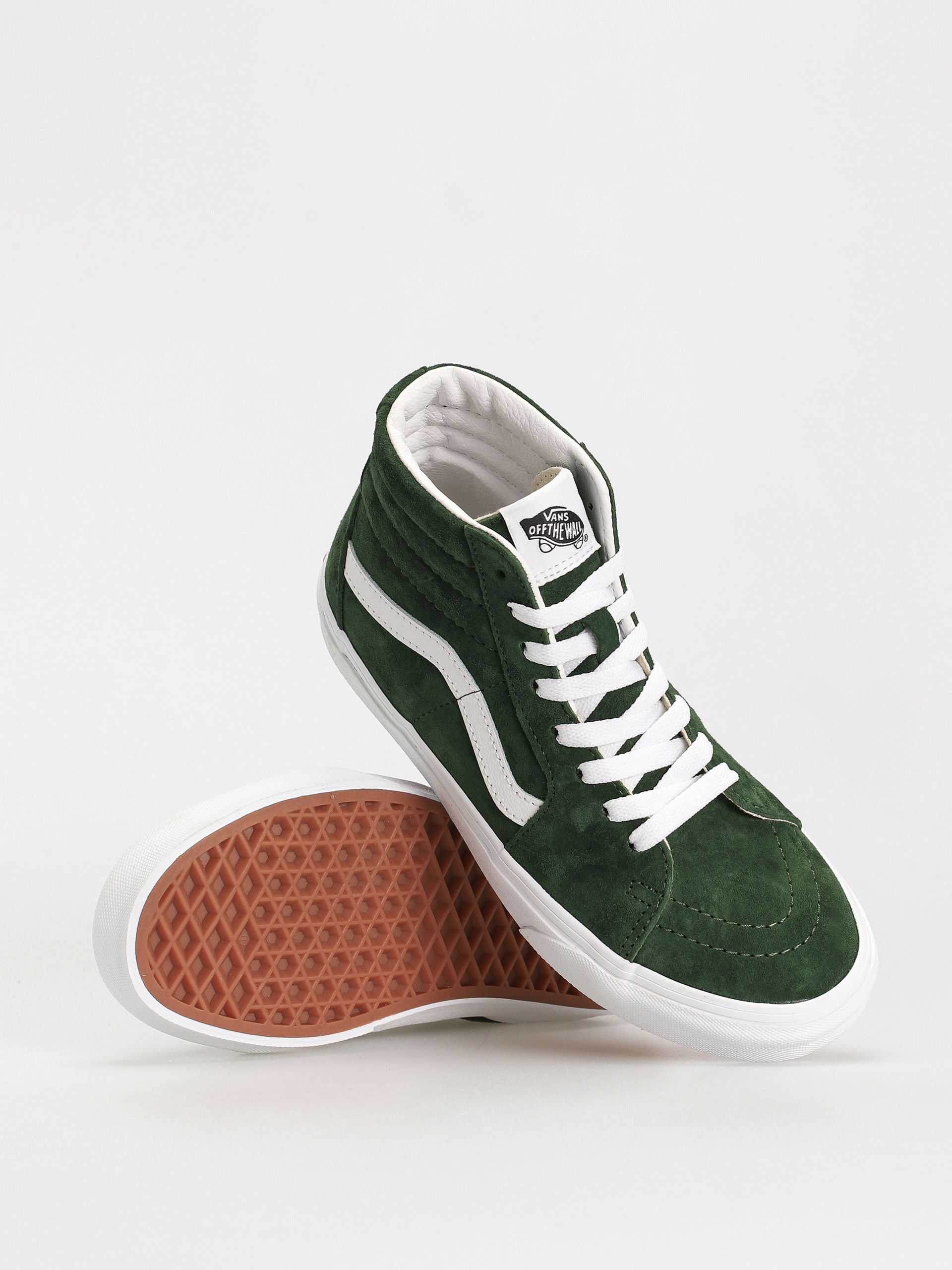 Boty Vans Sk8 Hi (pig suede douglas fir)