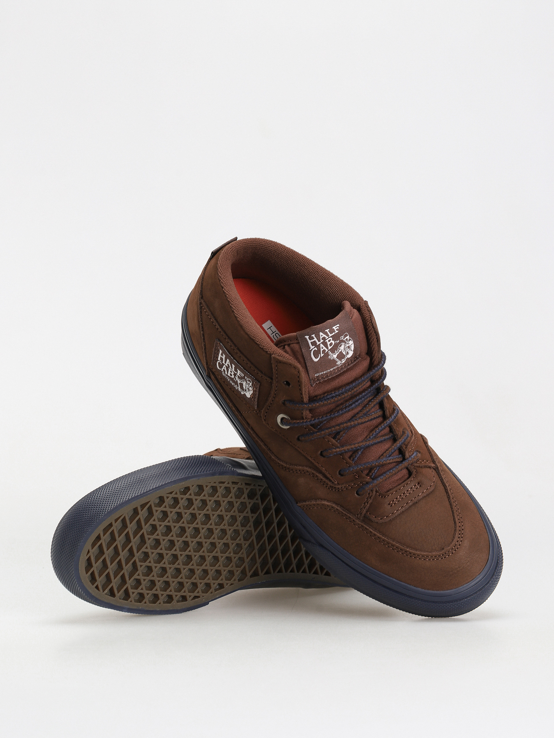 Boty Vans Skate Half Cab '92 (nick michel brown/navy)