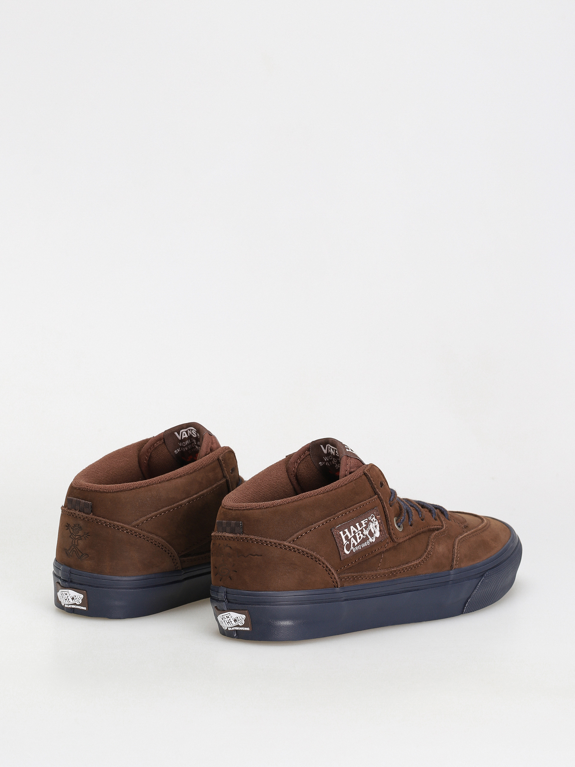 Boty Vans Skate Half Cab '92 (nick michel brown/navy)