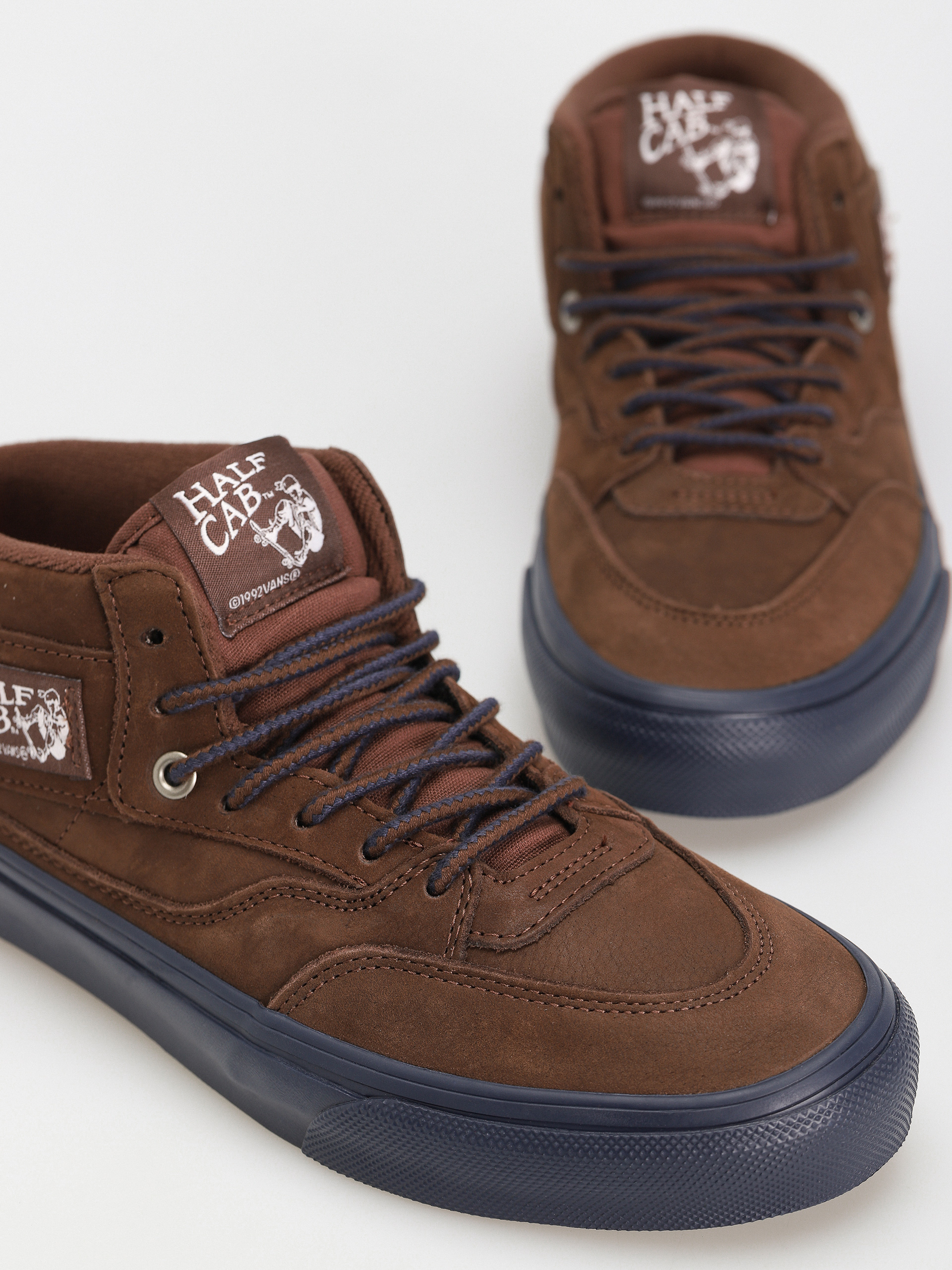 Boty Vans Skate Half Cab '92 (nick michel brown/navy)