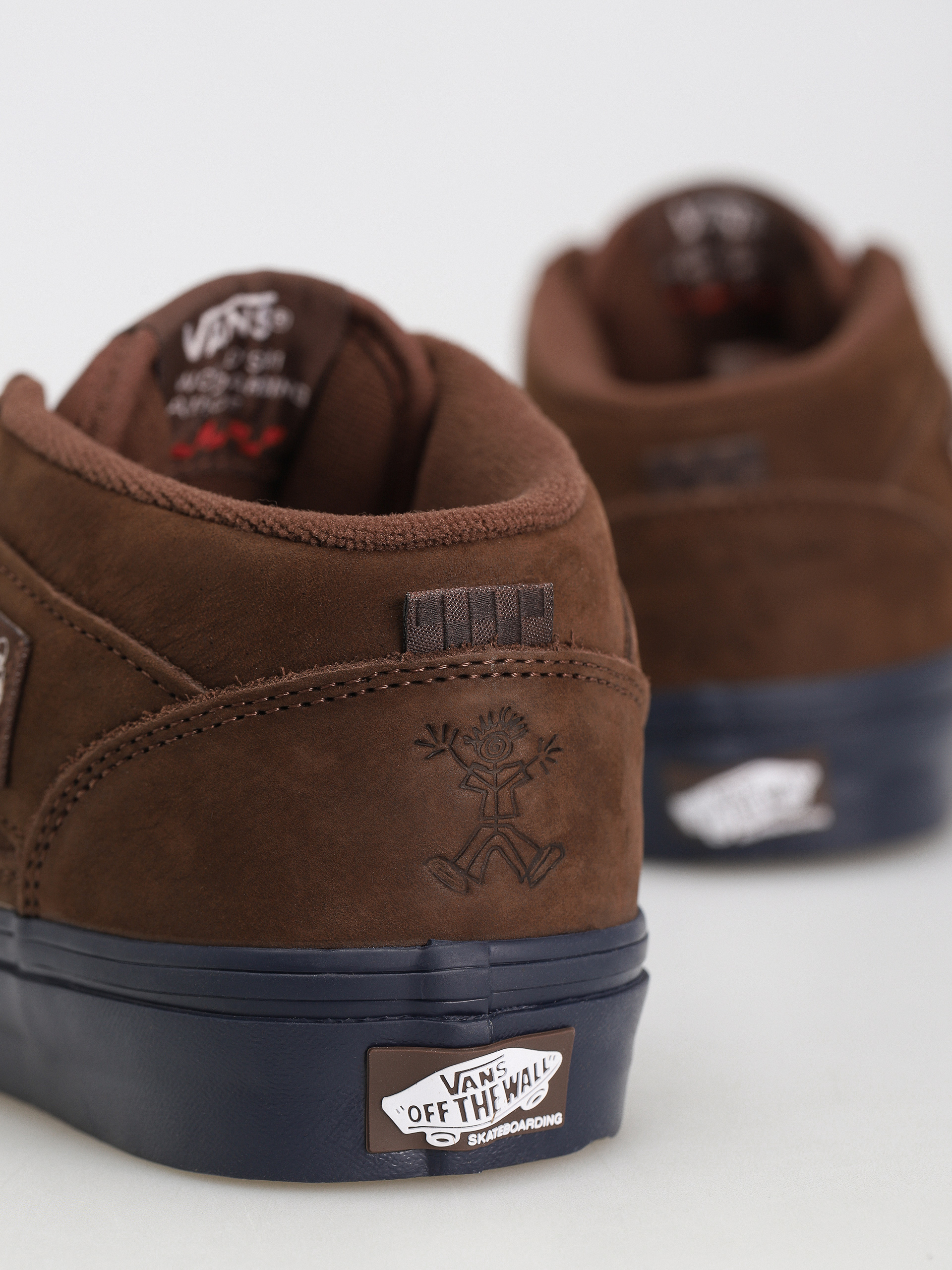 Boty Vans Skate Half Cab '92 (nick michel brown/navy)