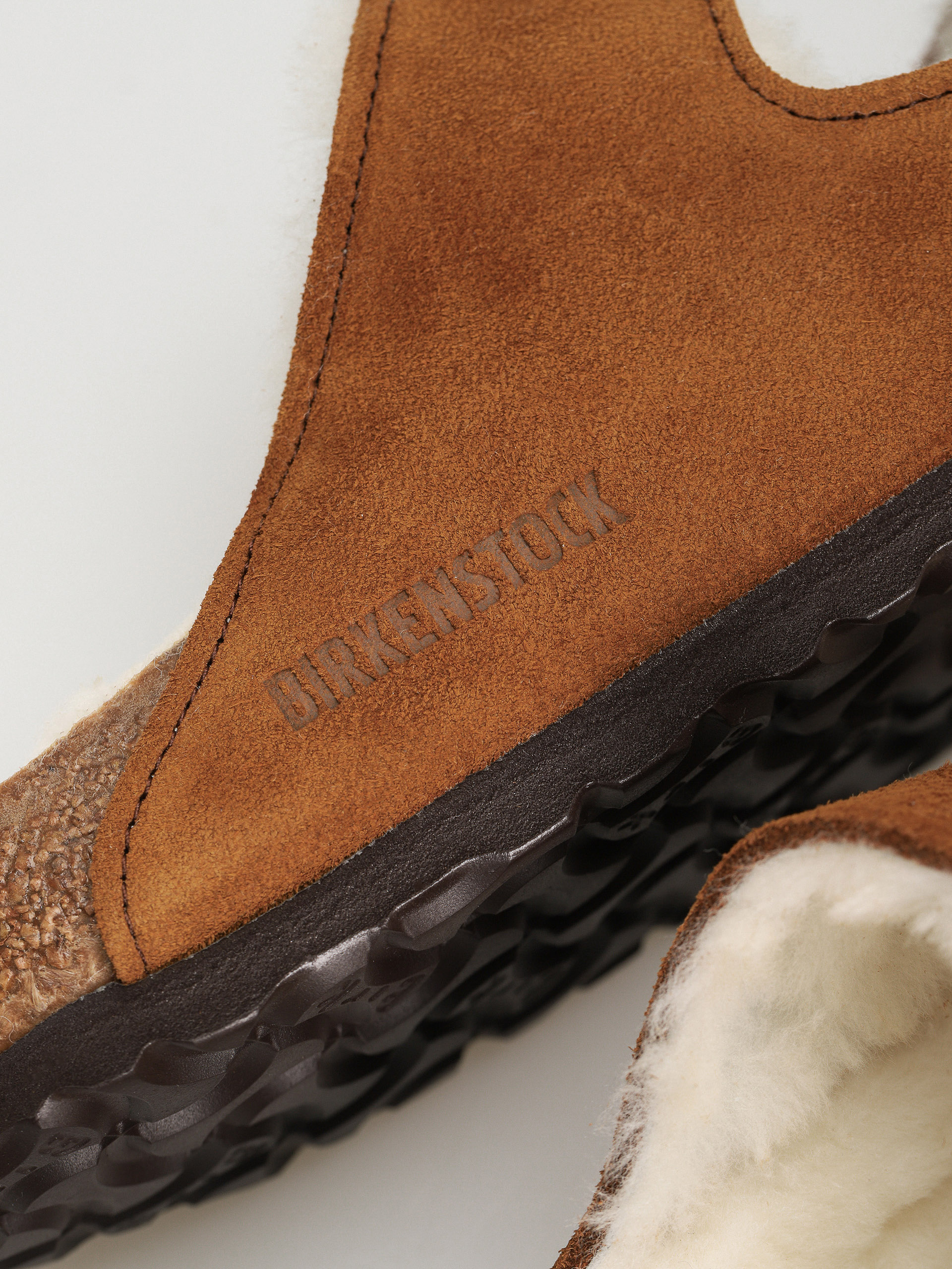 Plážovky Birkenstock Arizona Suede Leather Narrow Wmn (mink)