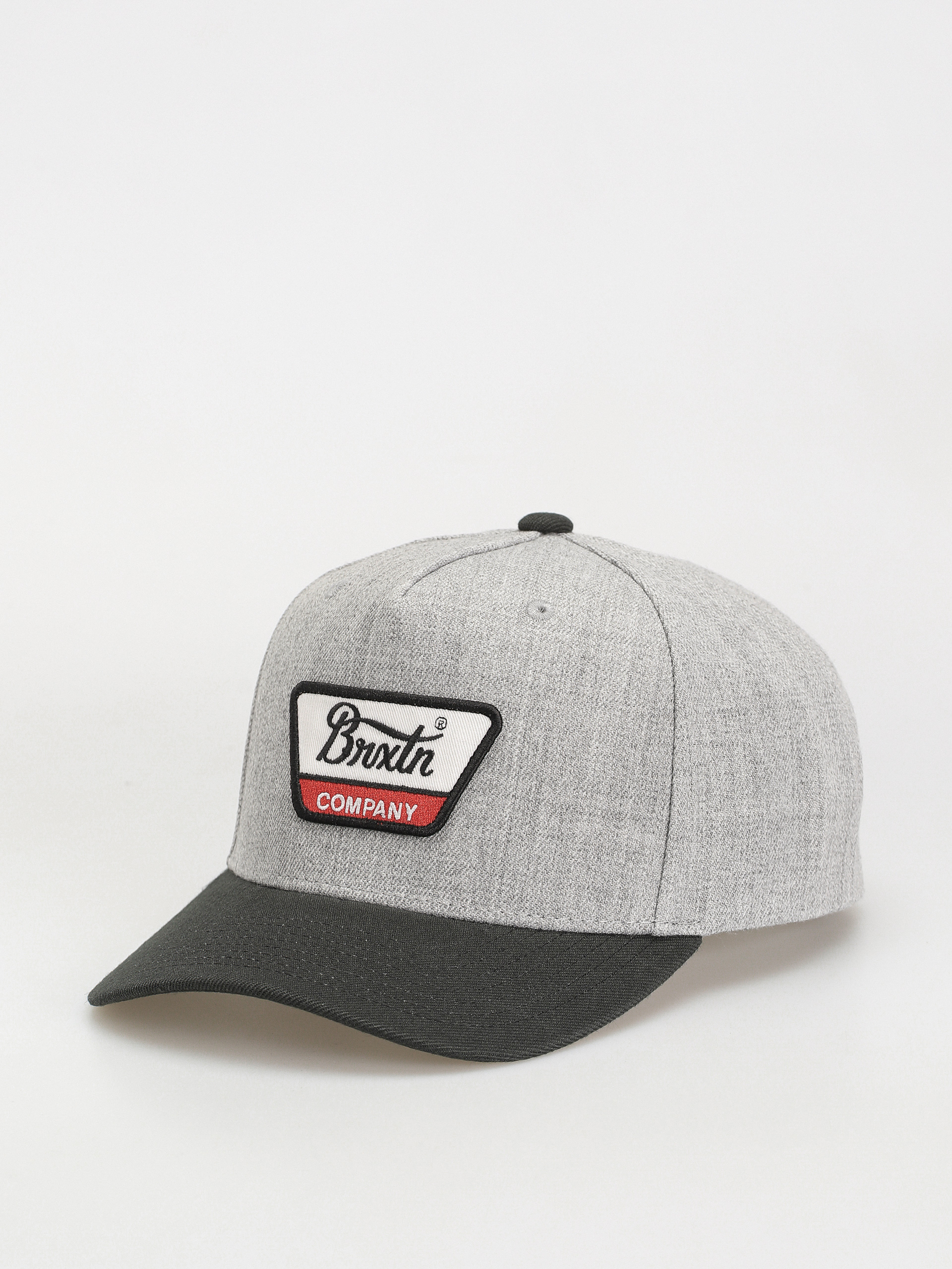 Kšiltovka  Brixton Linwood C Mp Snapback (heather grey/black)
