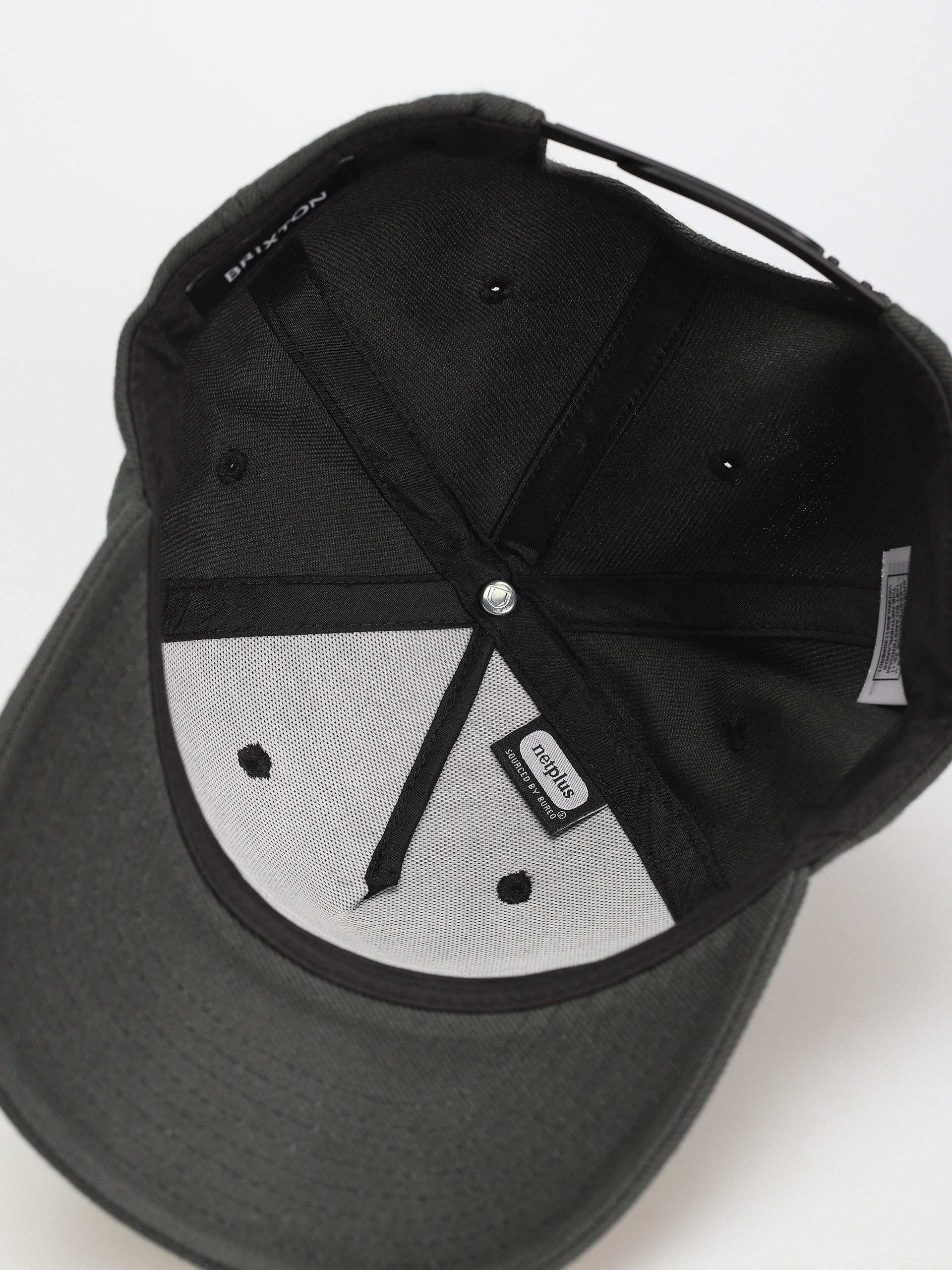 Kšiltovka  Brixton Linwood C Mp Snapback (black/white)