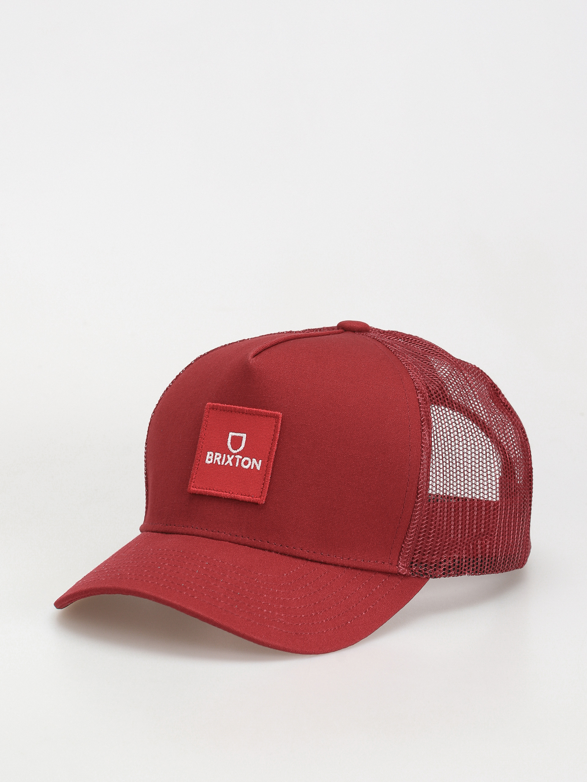 Kšiltovka  Brixton Alpha Block X C Mp Mesh Cap (island berry/island berry)